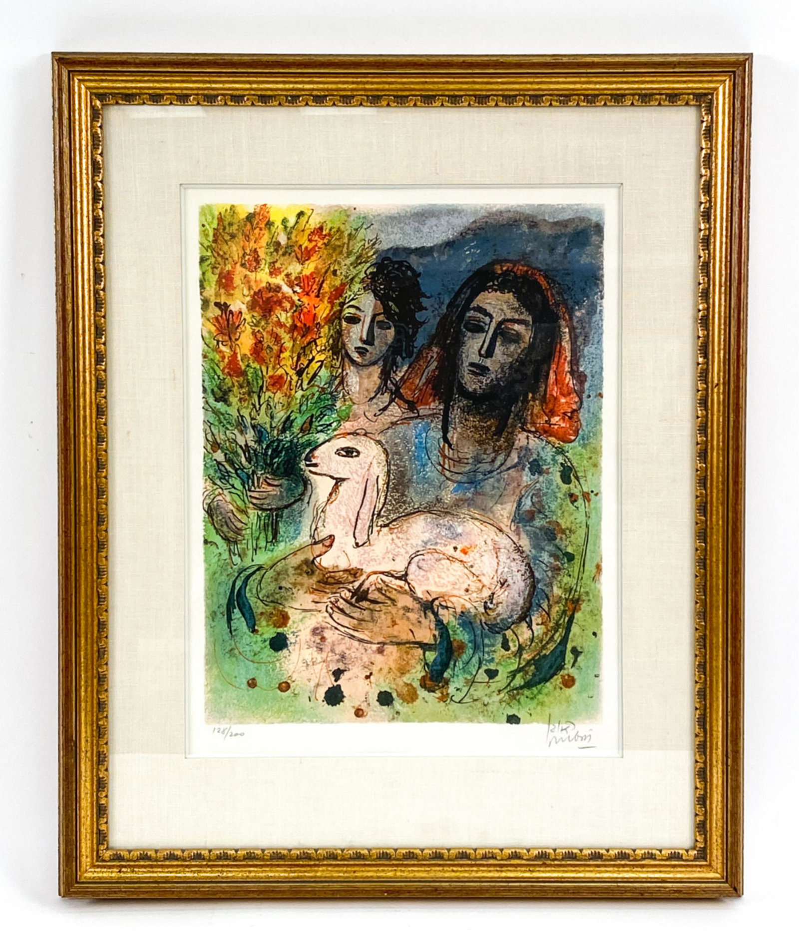 REUVEN RUBIN, ISRAELI (1893-1974) LITHOGRAPH (1 of 6)