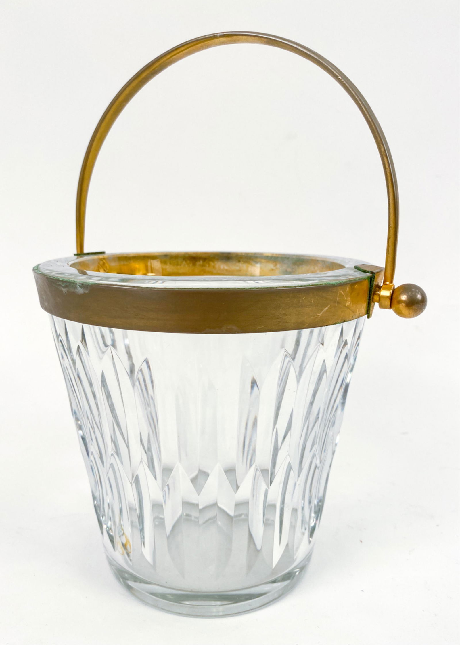 VINTAGE CRYSTAL ICE BUCKET (1 of 10)