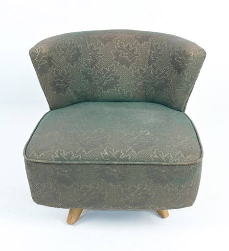 1950's Kroehler Swivel Slipper Chair