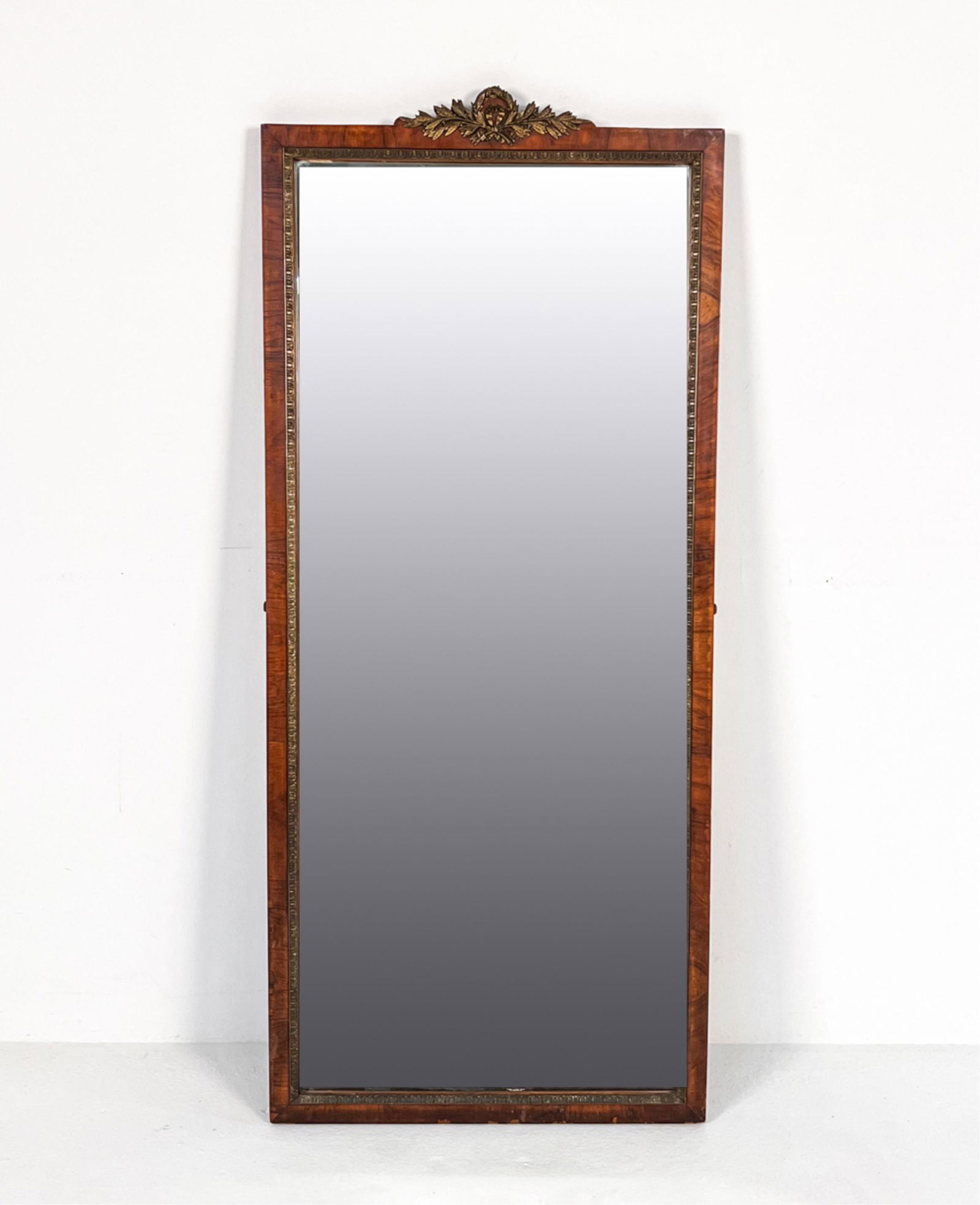 ANTIQUE ROSEWOOD & ORMOLU DRESSING / HALL MIRROR (1 of 12)