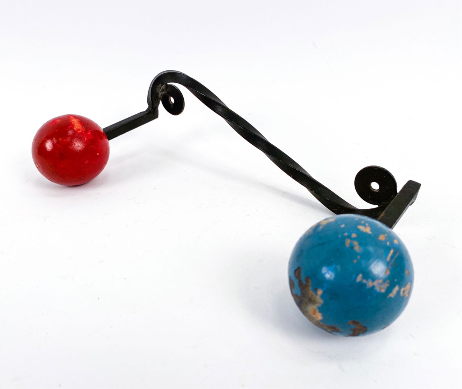 FRENCH 1930'S EARLY INDUSTRIAL COAT RACK (1 of 7)