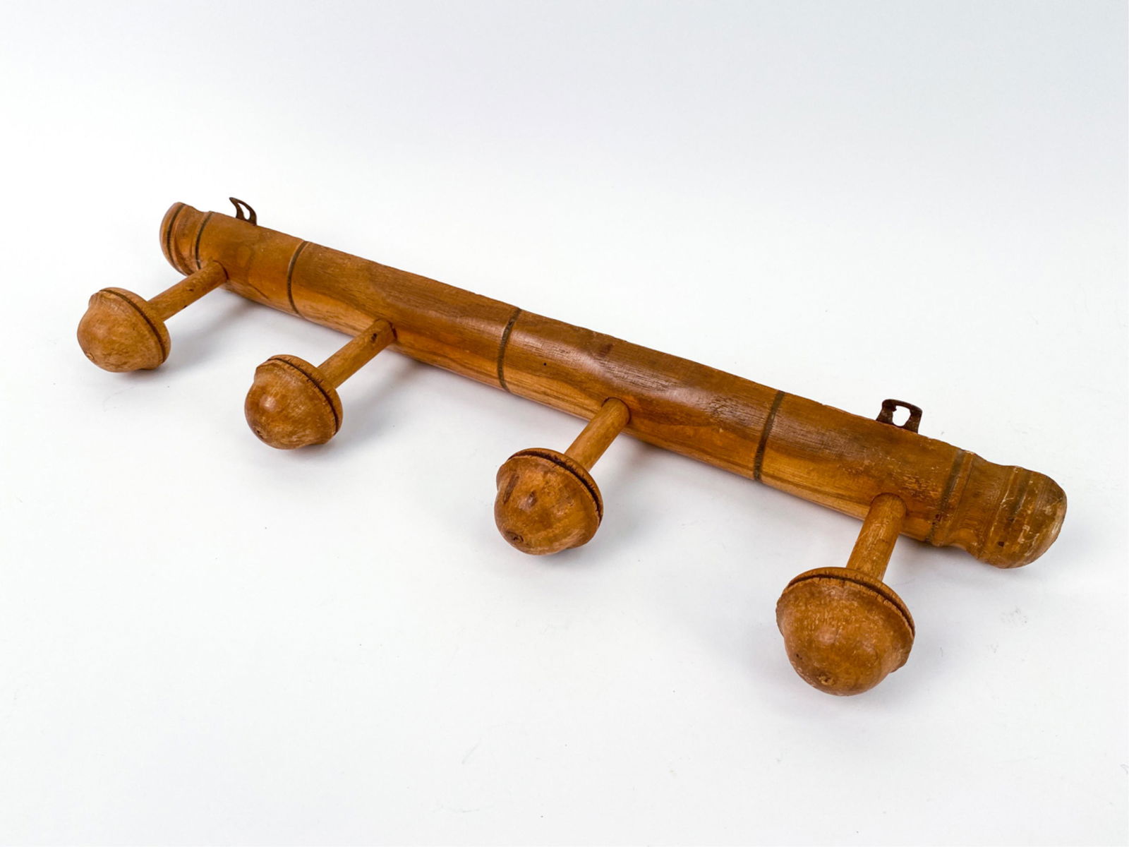 FRENCH ANTIQUE PORTE-MANTEAU BISTRO COAT RACK (1 of 11)