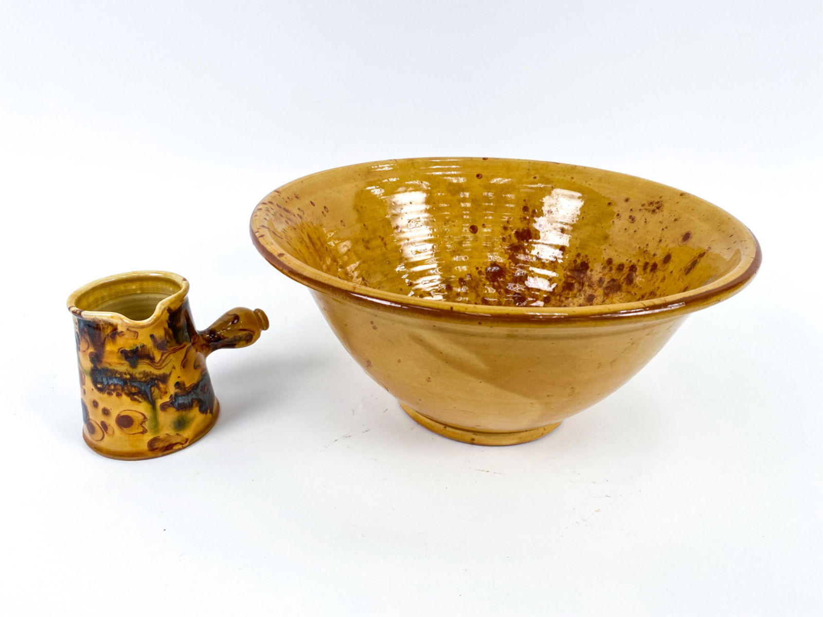 (2) FRENCH REPRODUCTION POTTERY (1 of 13)