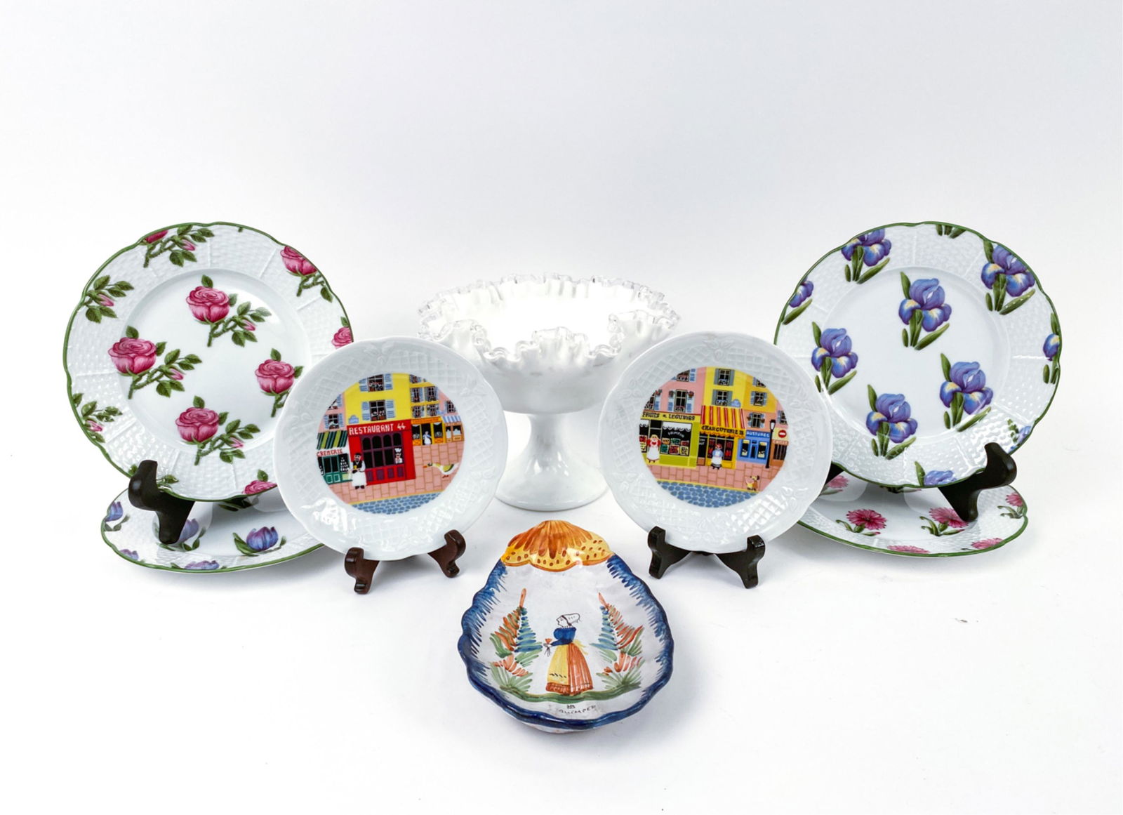 GROUPING INCL. QUIMPER, LIMOGES, ETC. (1 of 15)