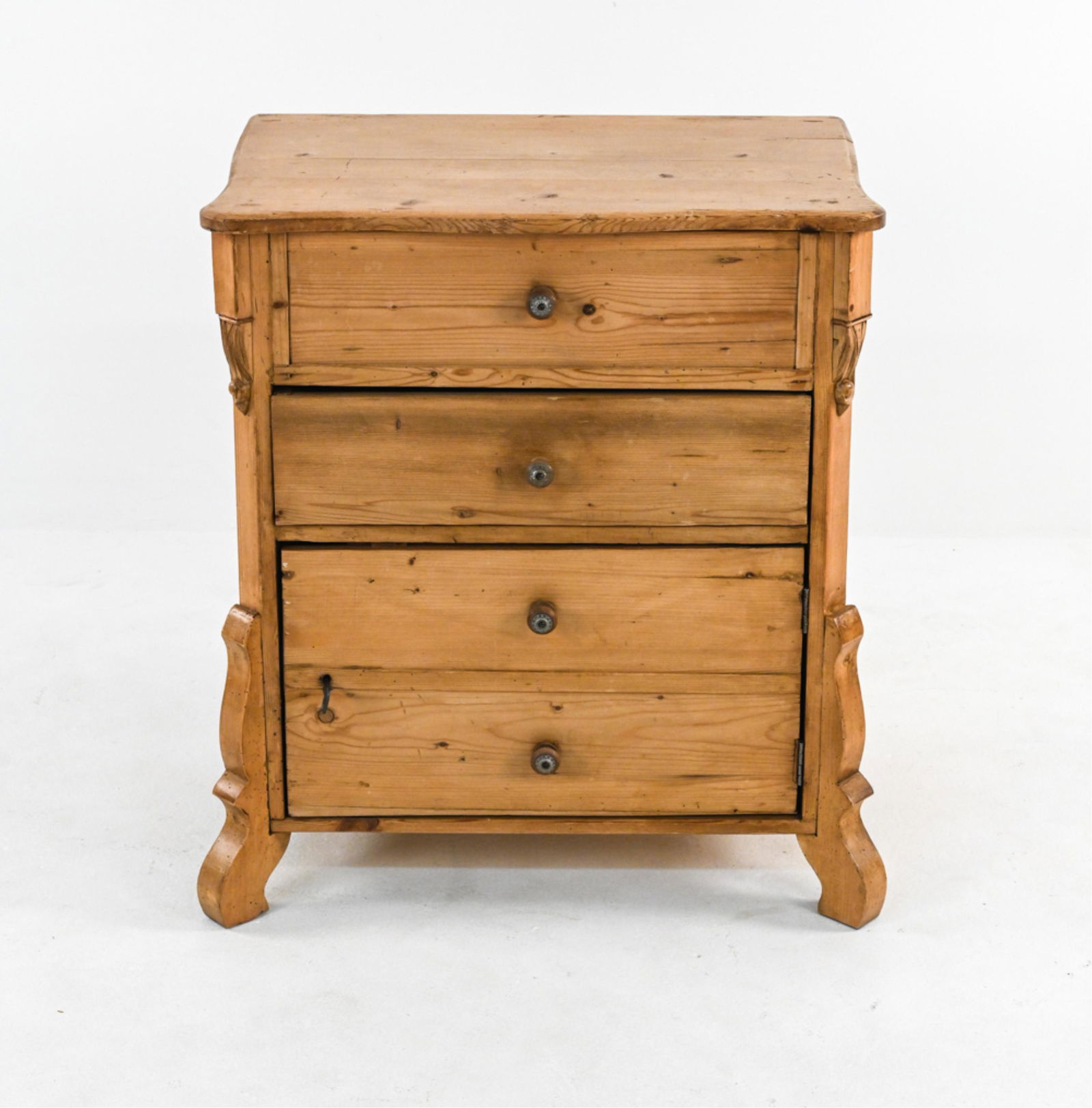 ANTIQUE PINE LIFT-TOP CHEST (1 of 20)