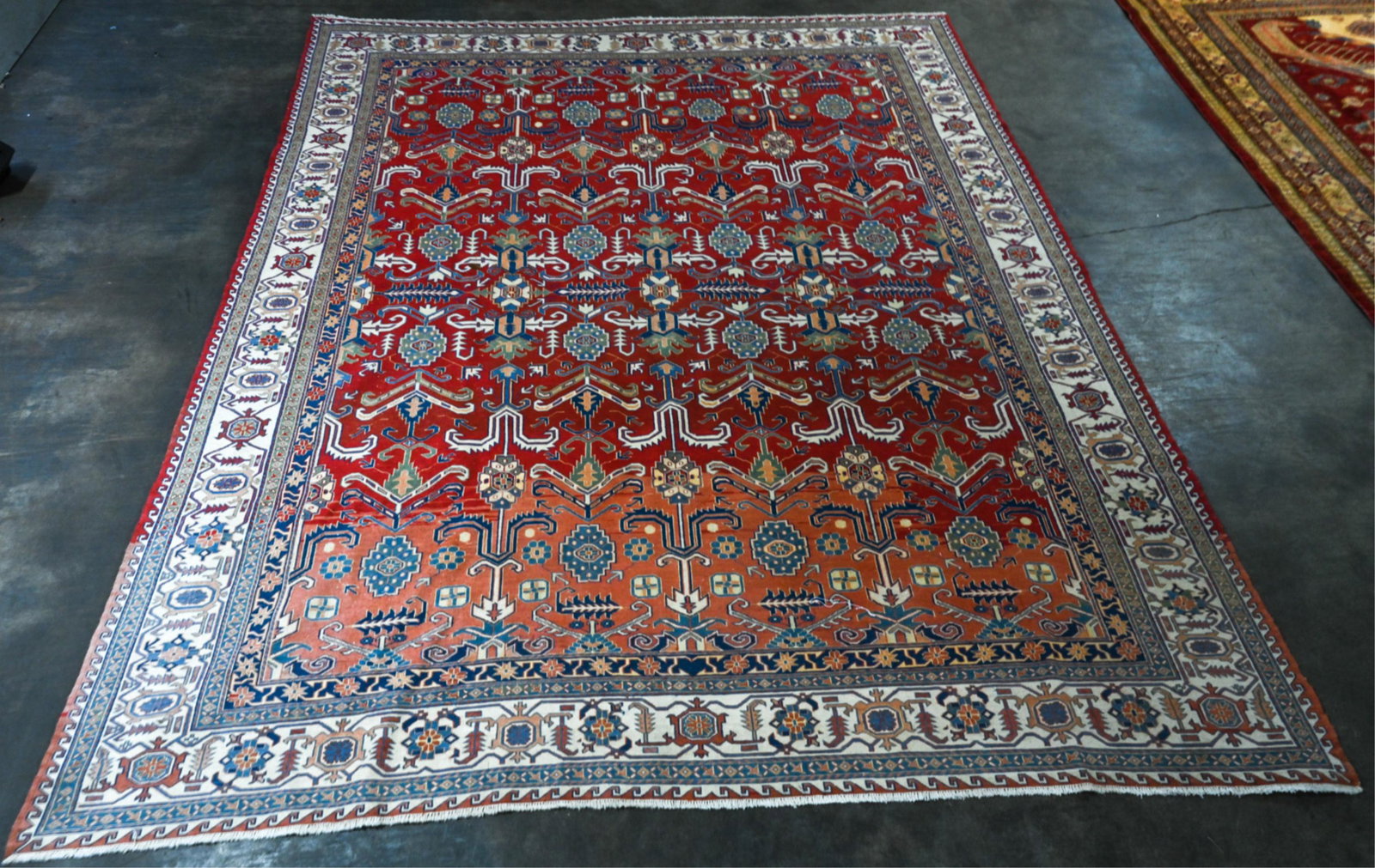 HAND-KNOTTED FLAT WEAVE KILIM AREA RUG (1 of 2)