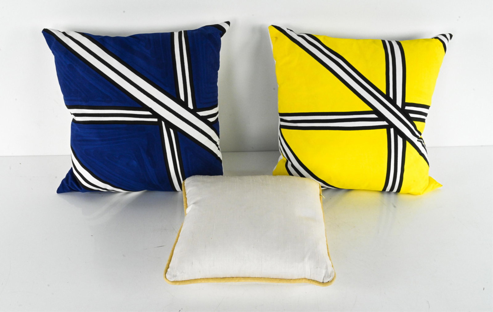 (3) THROW PILLOWS INCL. LIVIO DE SIMONE PAINTED (1 of 9)