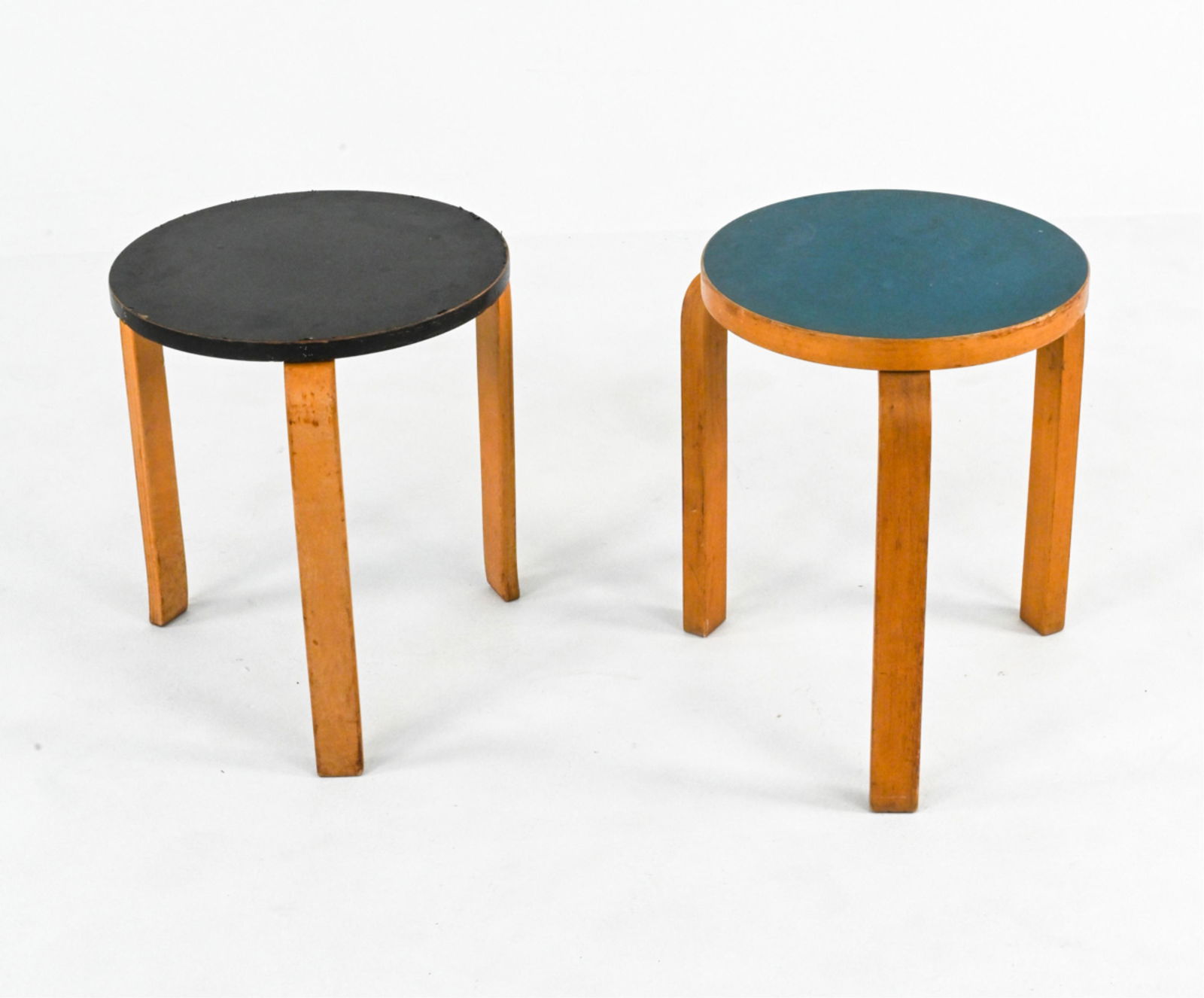 (2) MID-CENTURY STOOLS INCL. ALVAR AALTO (1 of 15)