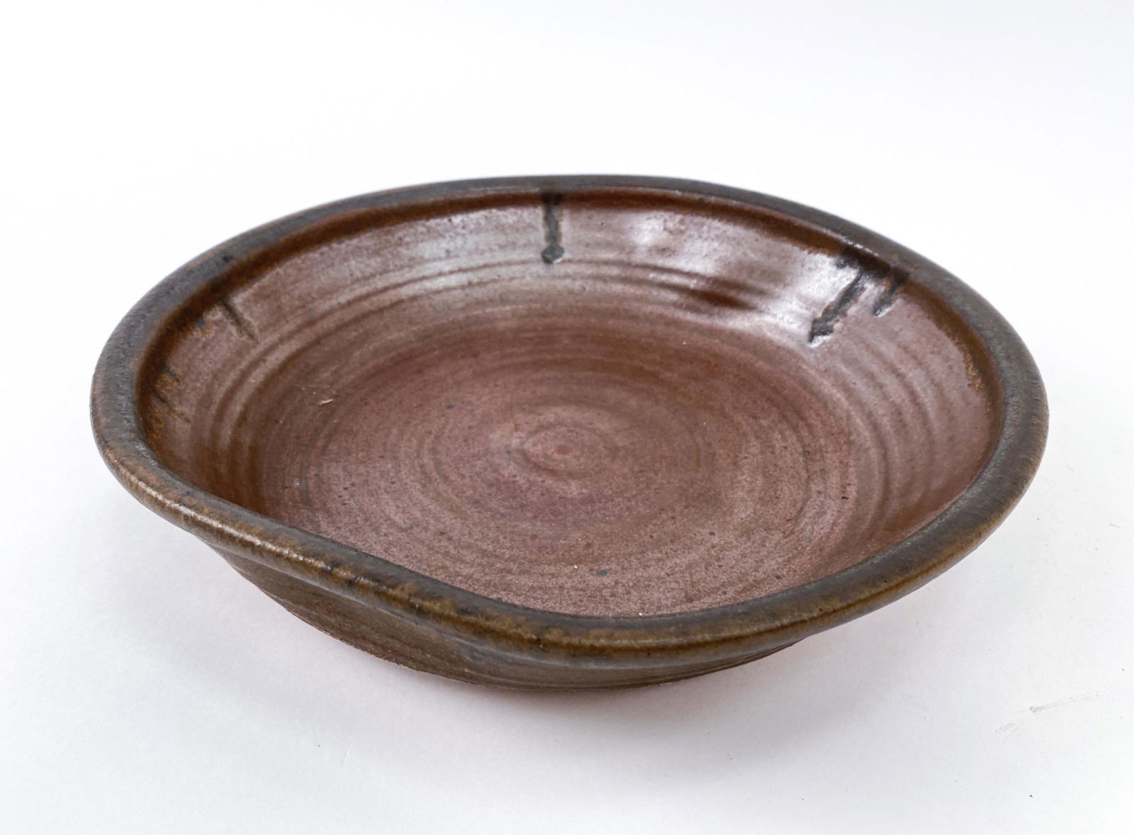 KAREN KARNES ART POTTERY GLAZED STONEWARE BOWL (1 of 8)