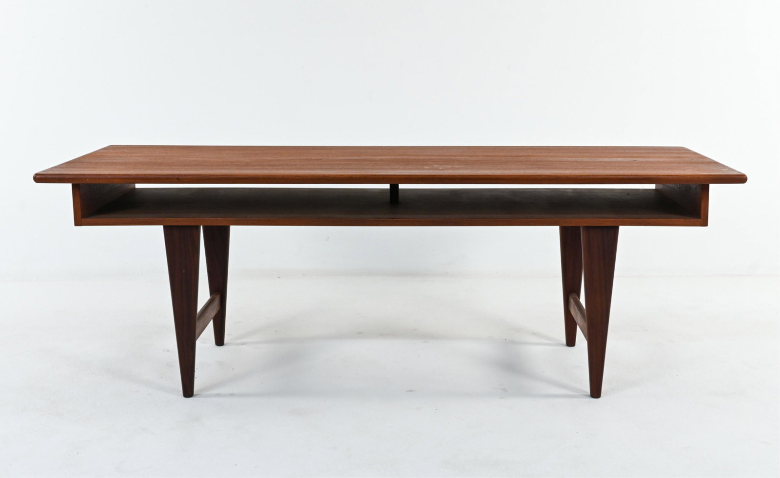 DANISH MODERN TEAK COFFEE TABLE, C. 1970'S (1 of 8)