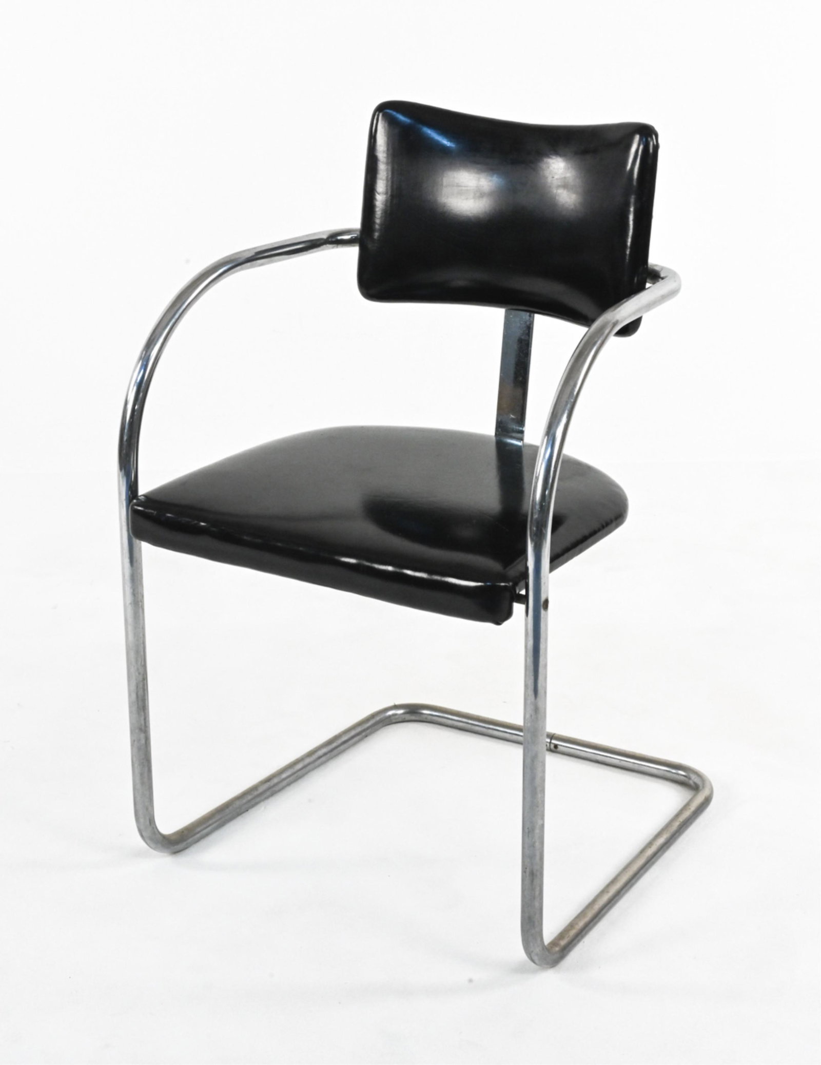 MANNER OF KEM WEBER BAUHAUS CHROME CHAIR (1 of 15)