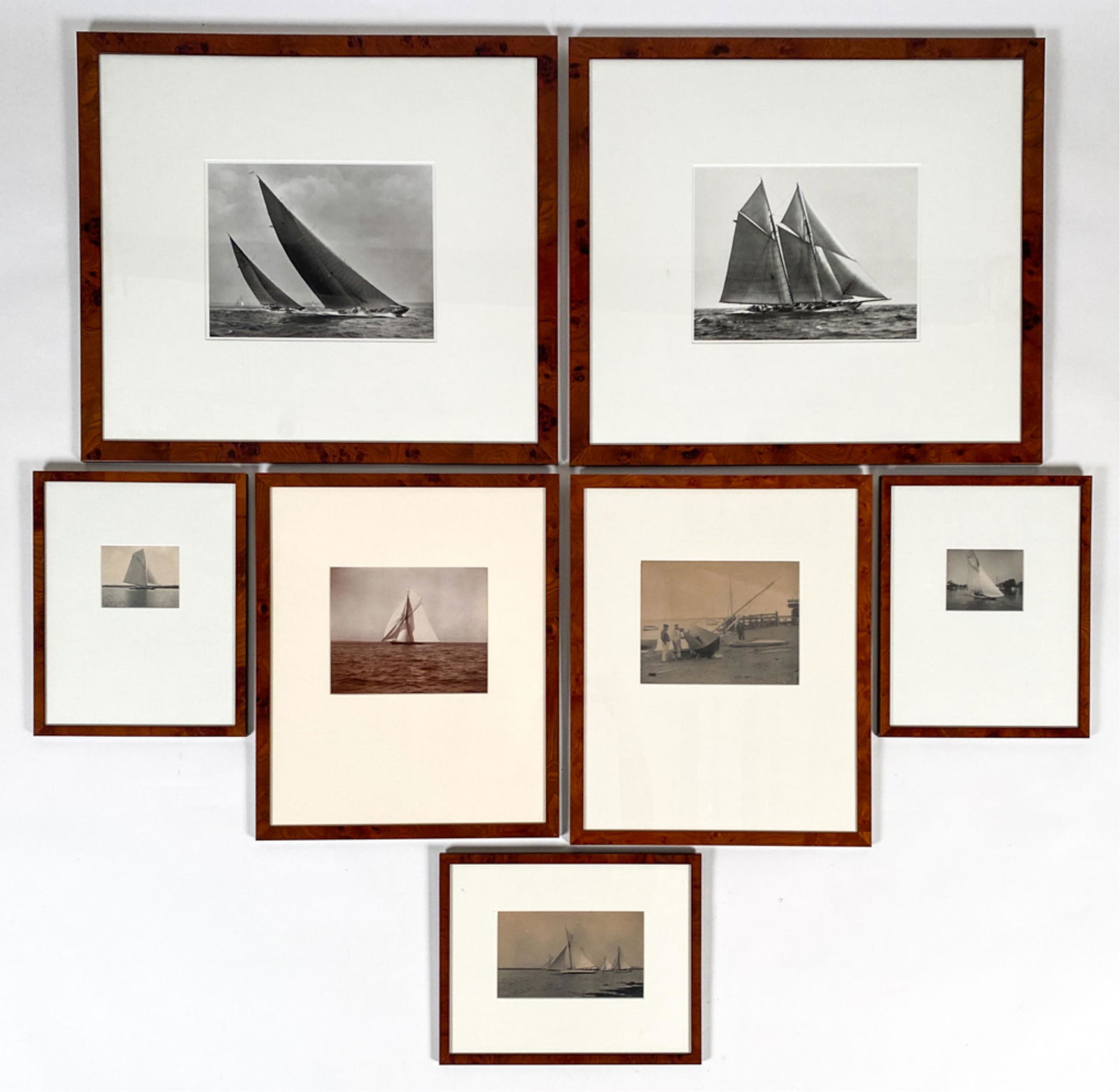 (7) ANTIQUE SAILING PHOTOGRAPHS (1 of 8)