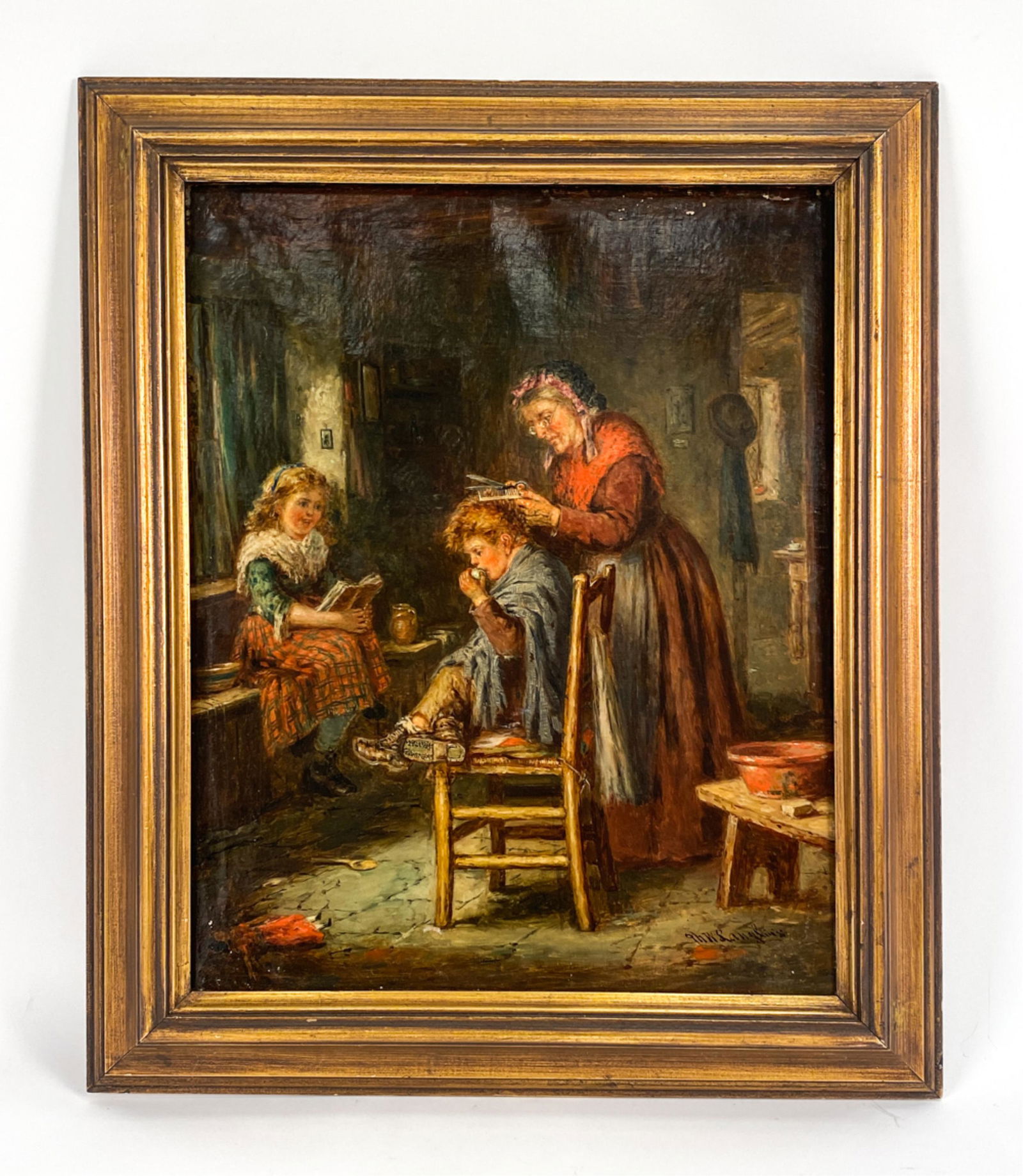 19TH CENTURY BRITISH O/C, SIGNED (1 of 11)