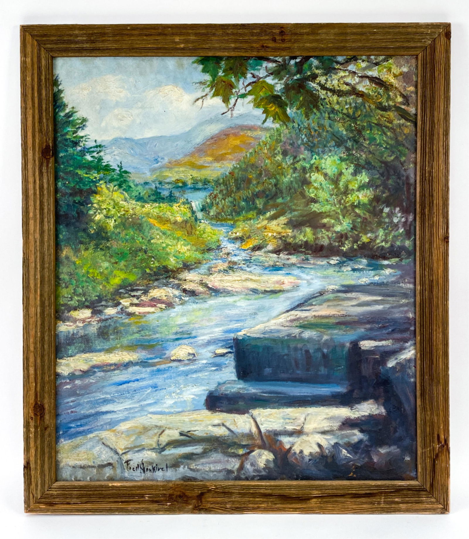 FRED NANKIVELL (1876-1950) O/C (1 of 8)