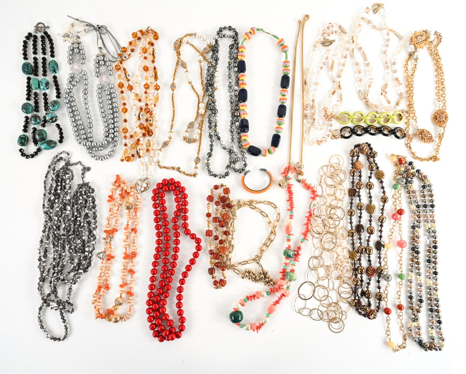 GROUPING OF COSTUME JEWELRY INCL. SIGNED (1 of 10)