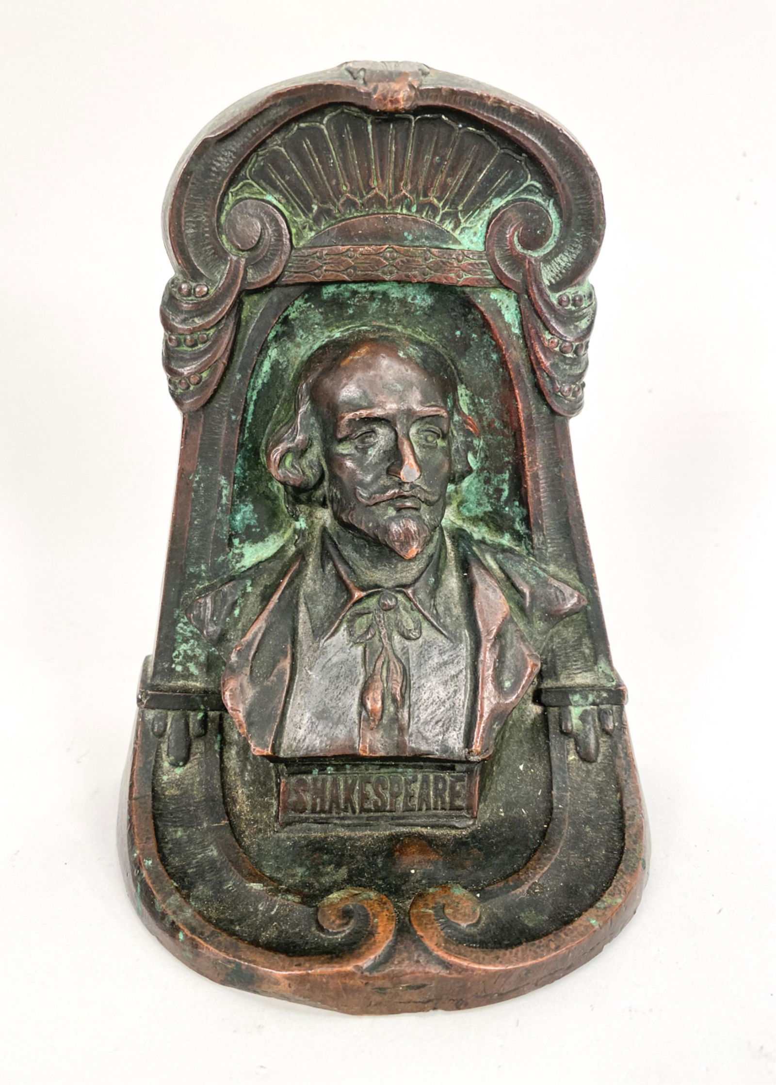 ANTIQUE BRONZE SHAKESPEARE (1 of 10)