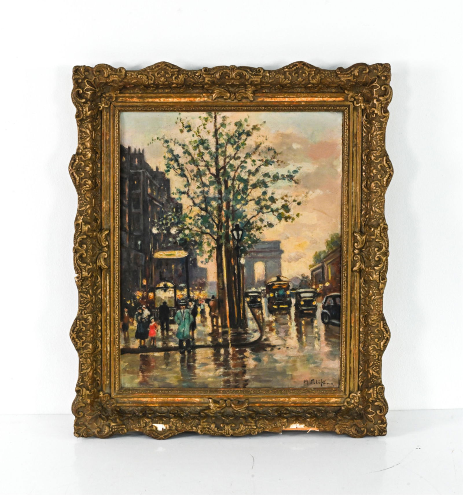 MICHAEL CALIFANO (1890-1979) IMPRESSIONIST O/B (1 of 13)