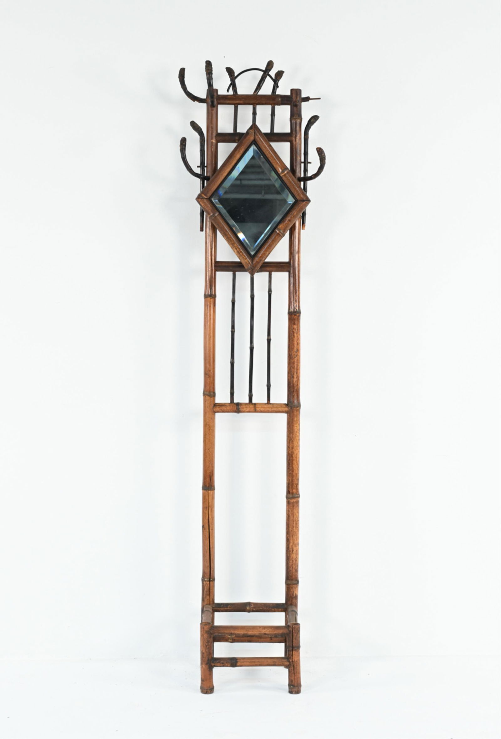 AESTHETIC MOVEMENT BAMBOO HALL TREE (1 of 14)