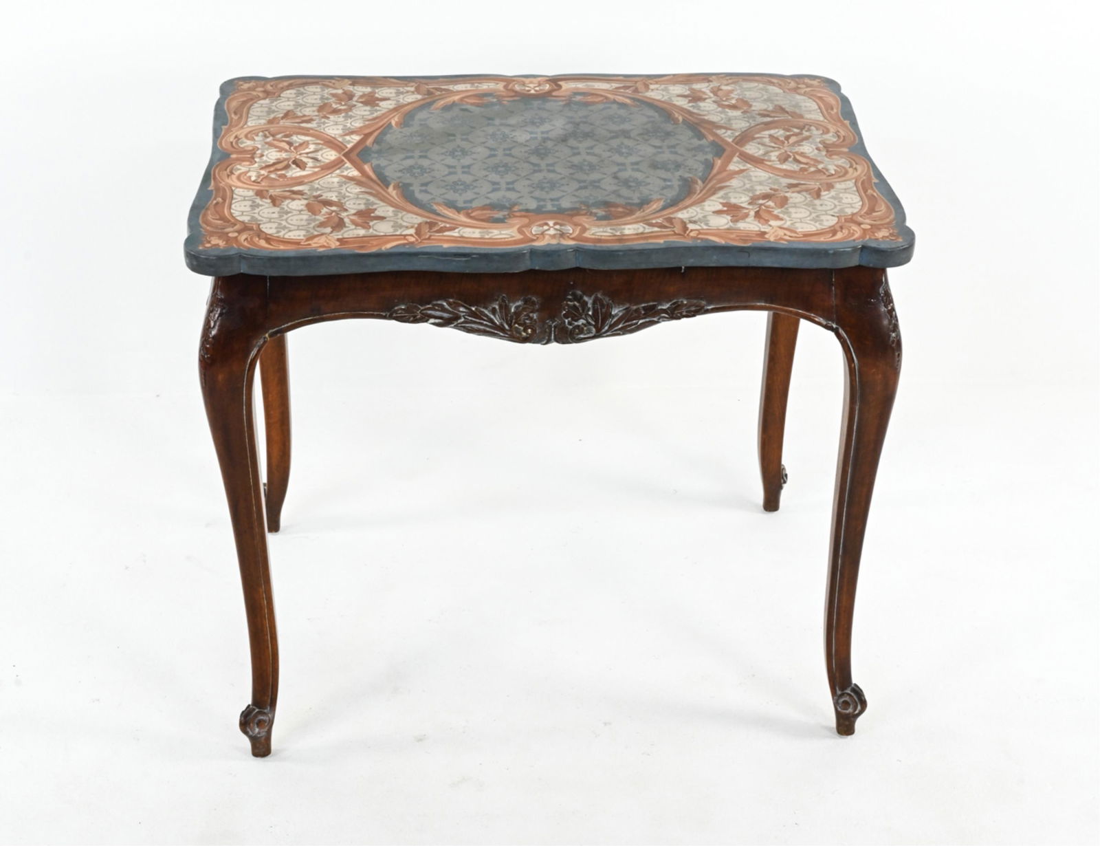 ITALIAN HAND-PAINTED TOP OCCASIONAL TABLE (1 of 10)