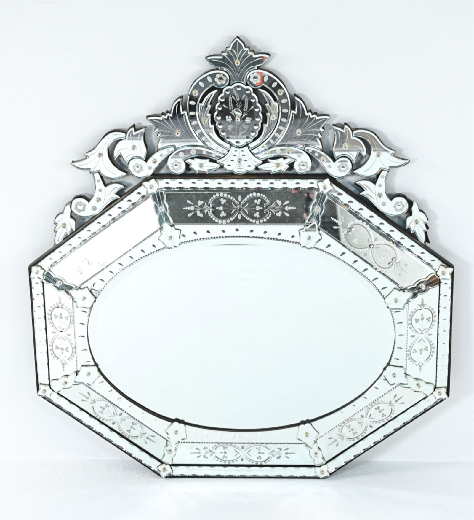 FRENCH IMPORT VENETIAN-STYLE WALL MIRROR (1 of 9)