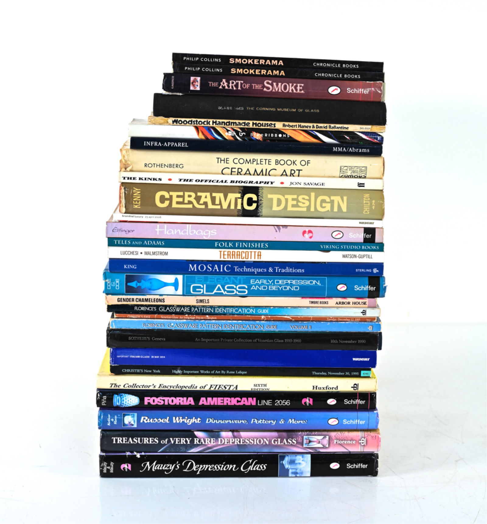 GROUPING OF VINTAGE BOOKS INCL. DECORATIVE ARTS (1 of 15)