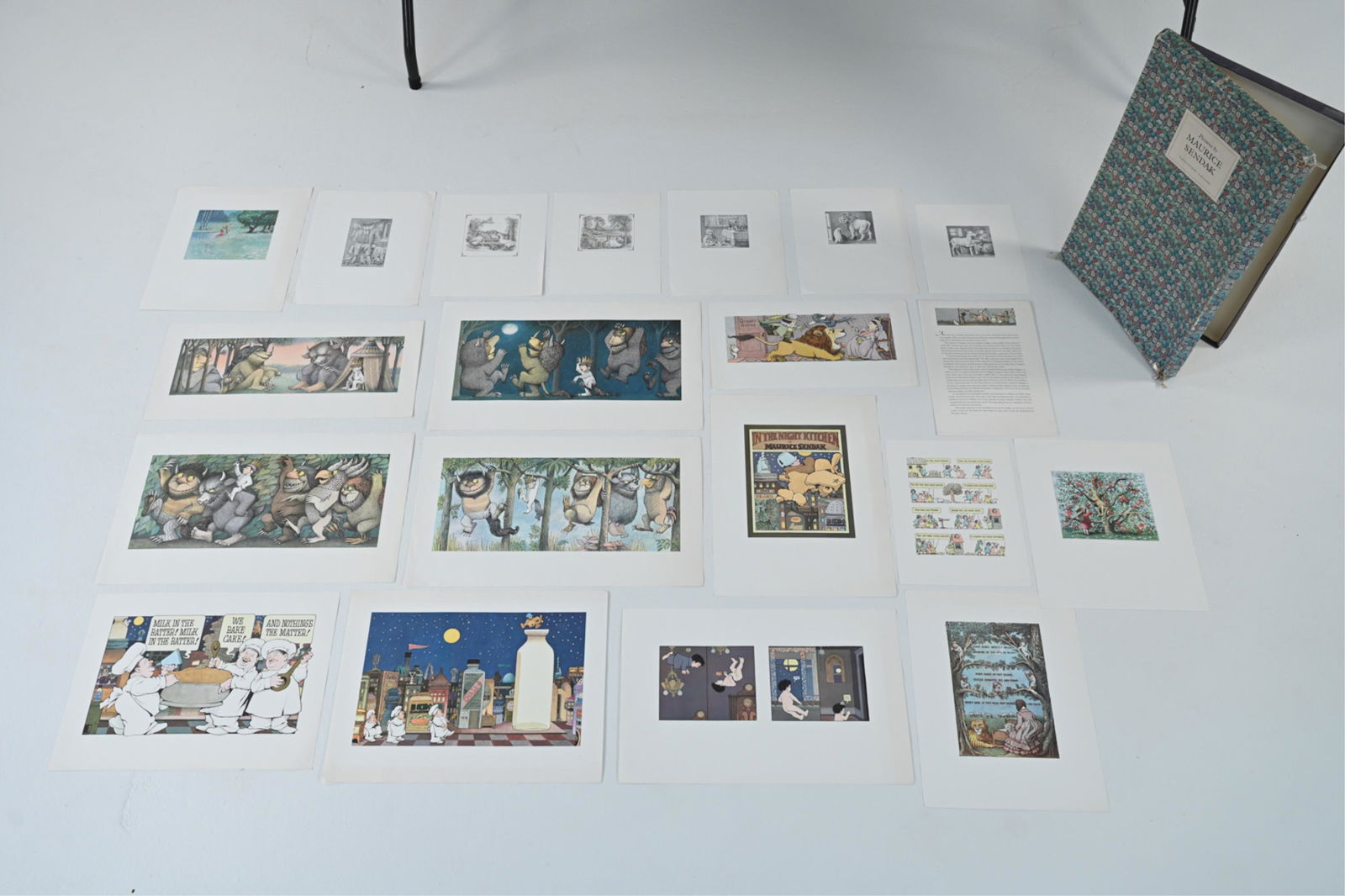 "PICTURES BY MAURICE SENDAK" PARTIAL PORTFOLIO (1 of 8)