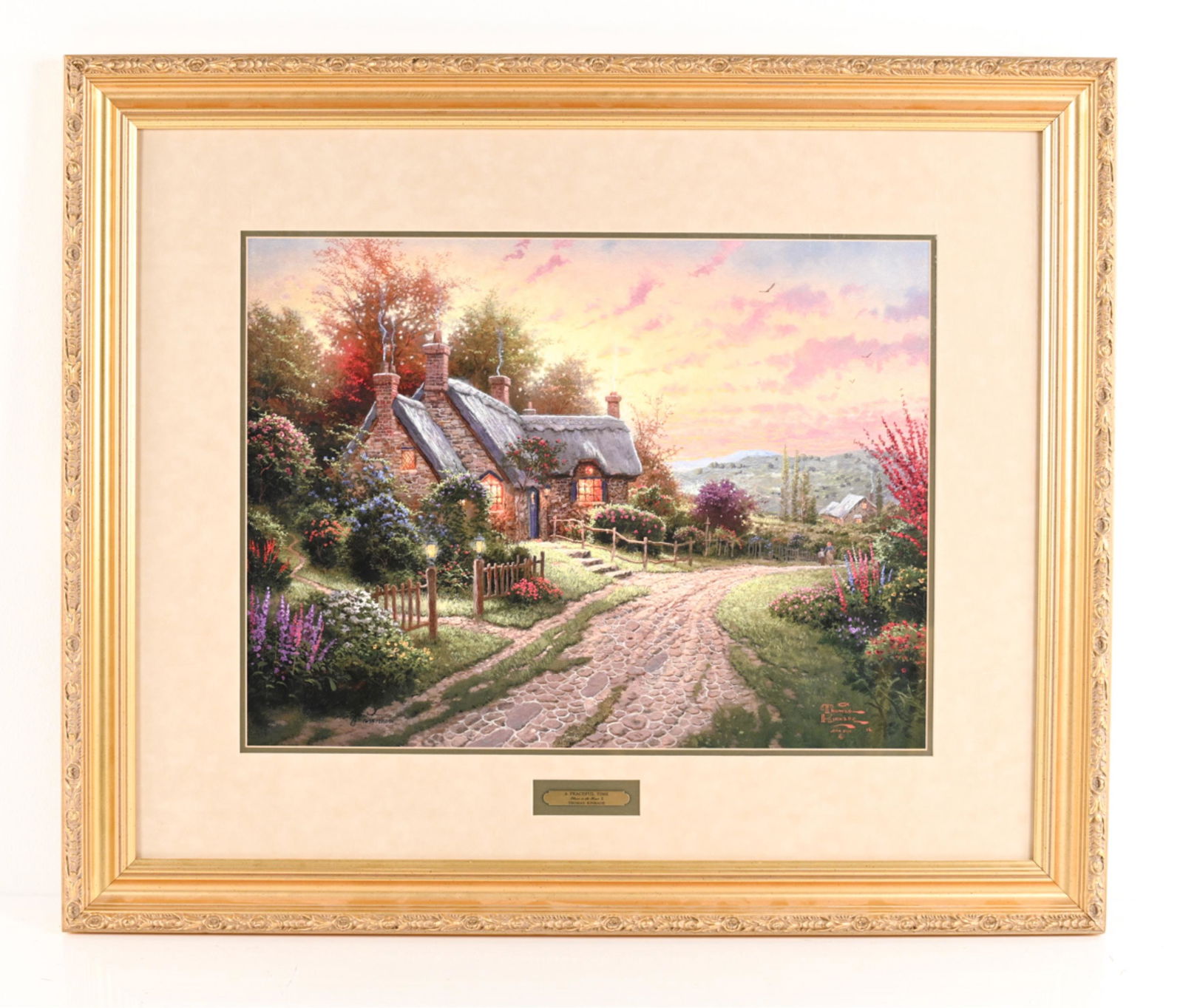 THOMAS KINKADE LTD. ED. LANDSCAPE PRINT (1 of 14)
