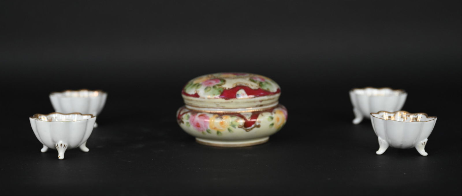 GROUPING OF NIPPON HAND-PAINTED PORCELAIN (1 of 15)