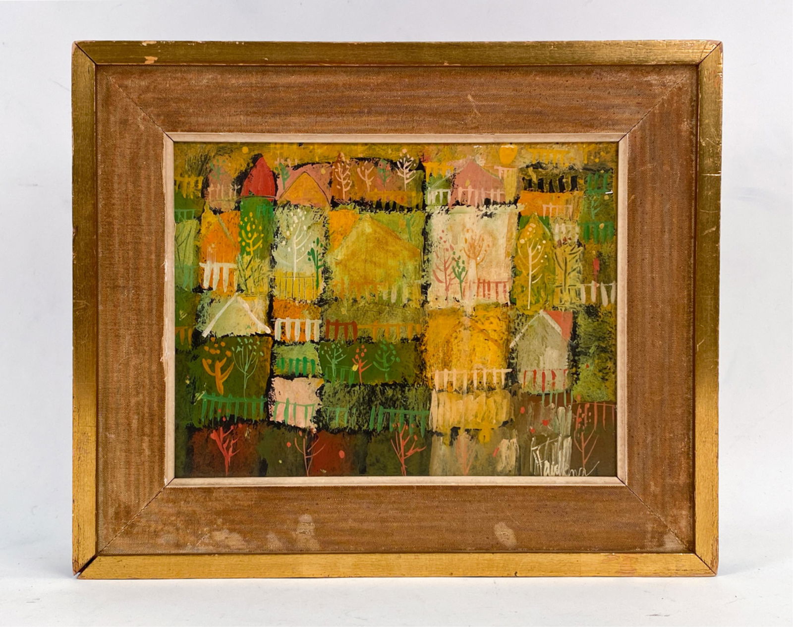 HENRY LAWRENCE FAULKNER (1924-1981) OIL ON PANEL (1 of 7)