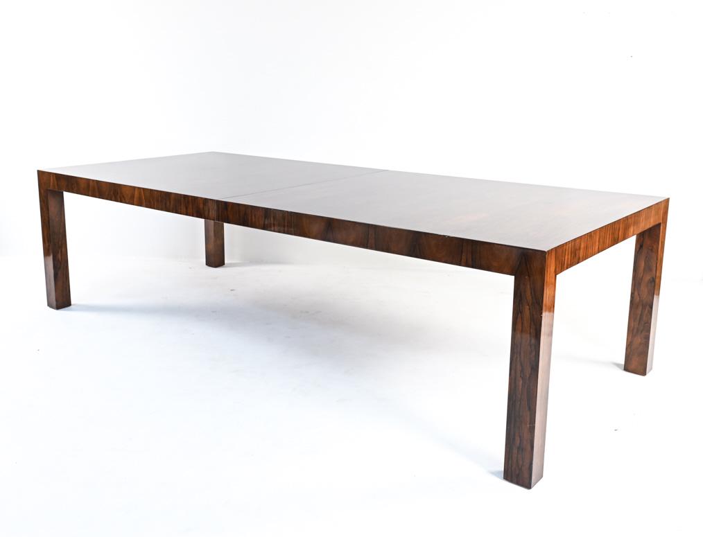 1970'S BOOKMATCHED ROSEWOOD DINING TABLE (1 of 6)