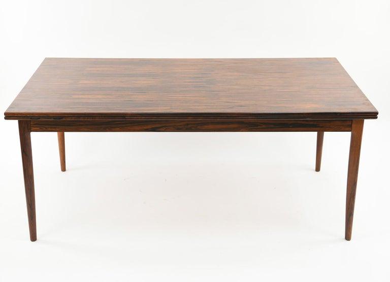 NIELS O MOLLER, J.L. MOLLERS ROSEWOOD DINING TABLE (1 of 11)