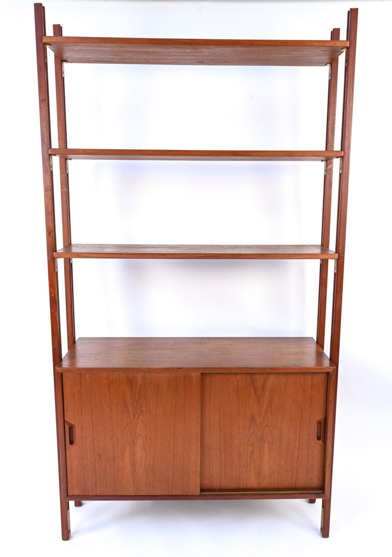DANISH MID-CENTURY TEAK SHELF UNIT (1 of 7)