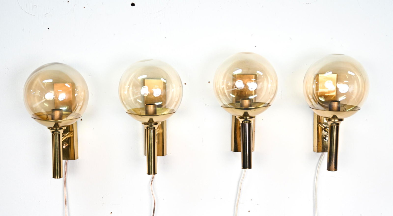 (4) SVEND MEJLSTROM SOAP BUBBLE WALL SCONCES (1 of 9)