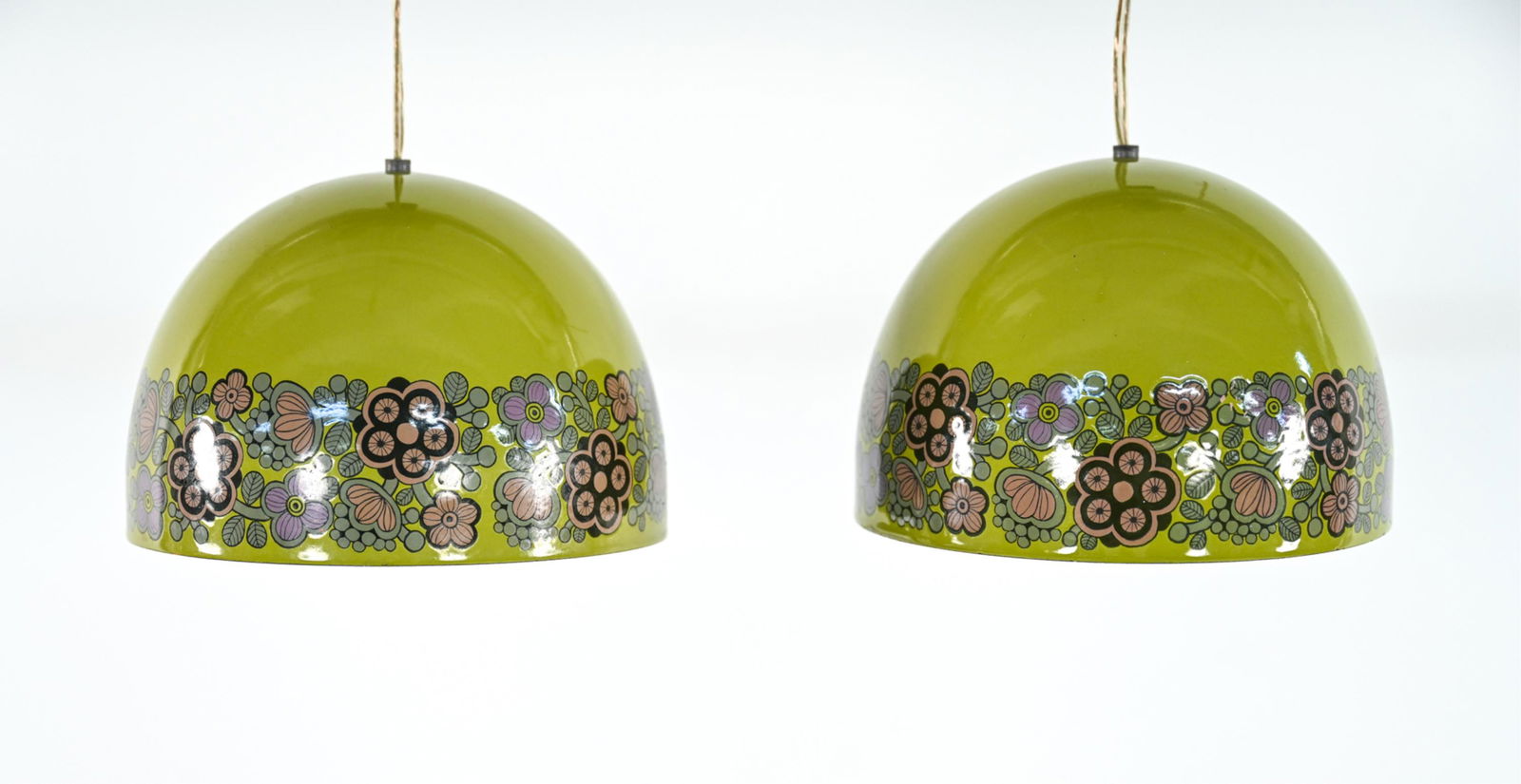 PAIR KAJ FRANCK PENDANT LAMPS FOR FOG & MORUP (1 of 6)