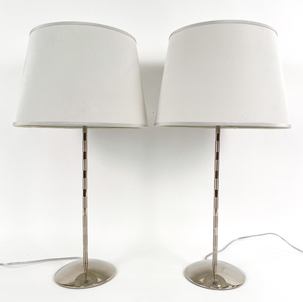 PAIR OF NESSEN TABLE LAMPS (1 of 8)