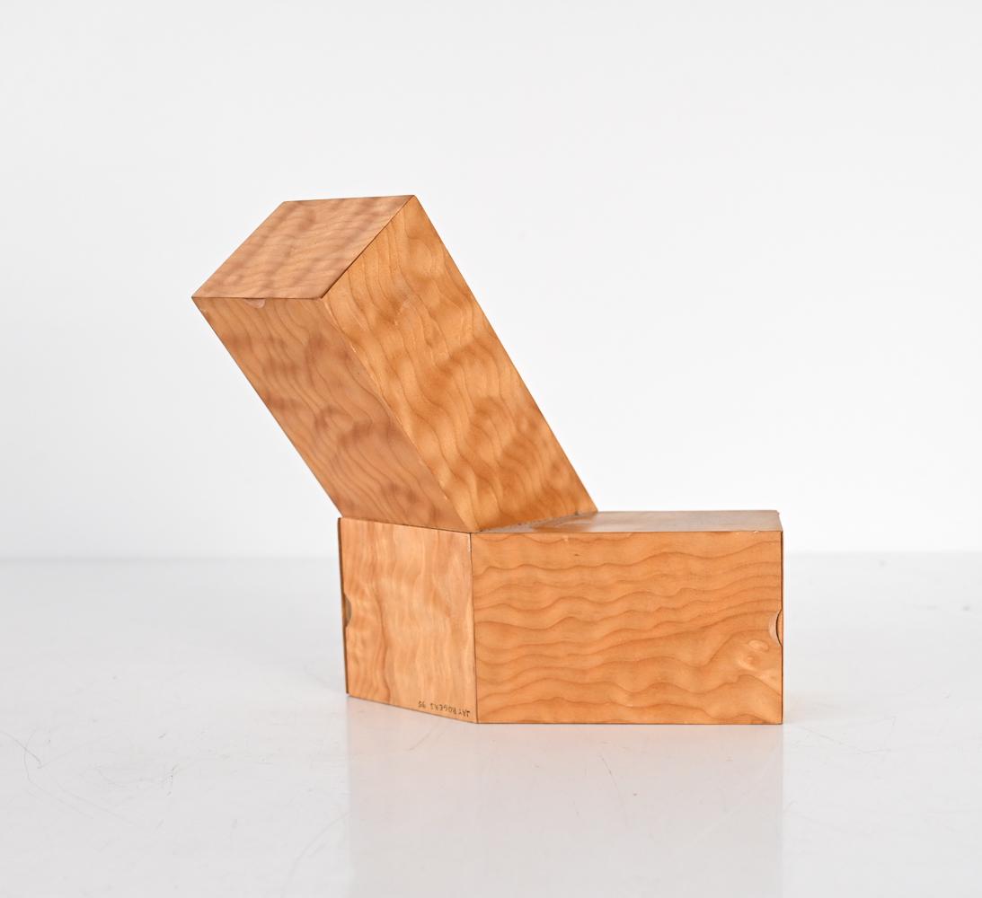 JAY ROGERS POSTMODERN SCULPTURAL WOOD BOX (1 of 11)