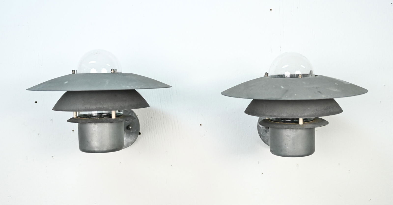 PAIR OF DANISH MID-CENTURY OUTDOOR SCONCES (1 of 5)