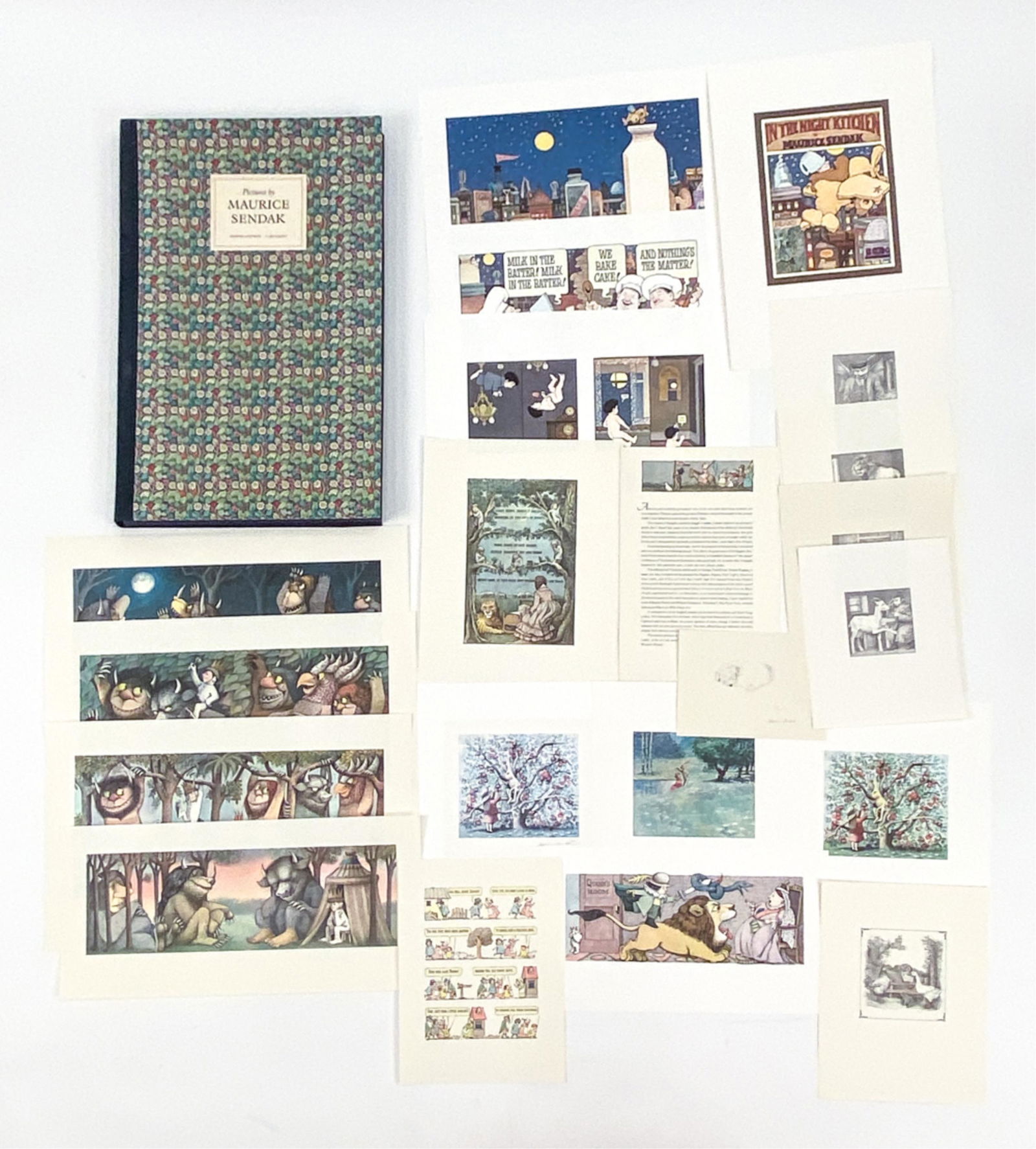 PICTURES BY MAURICE SENDAK FOLIO 1971 (1 of 14)