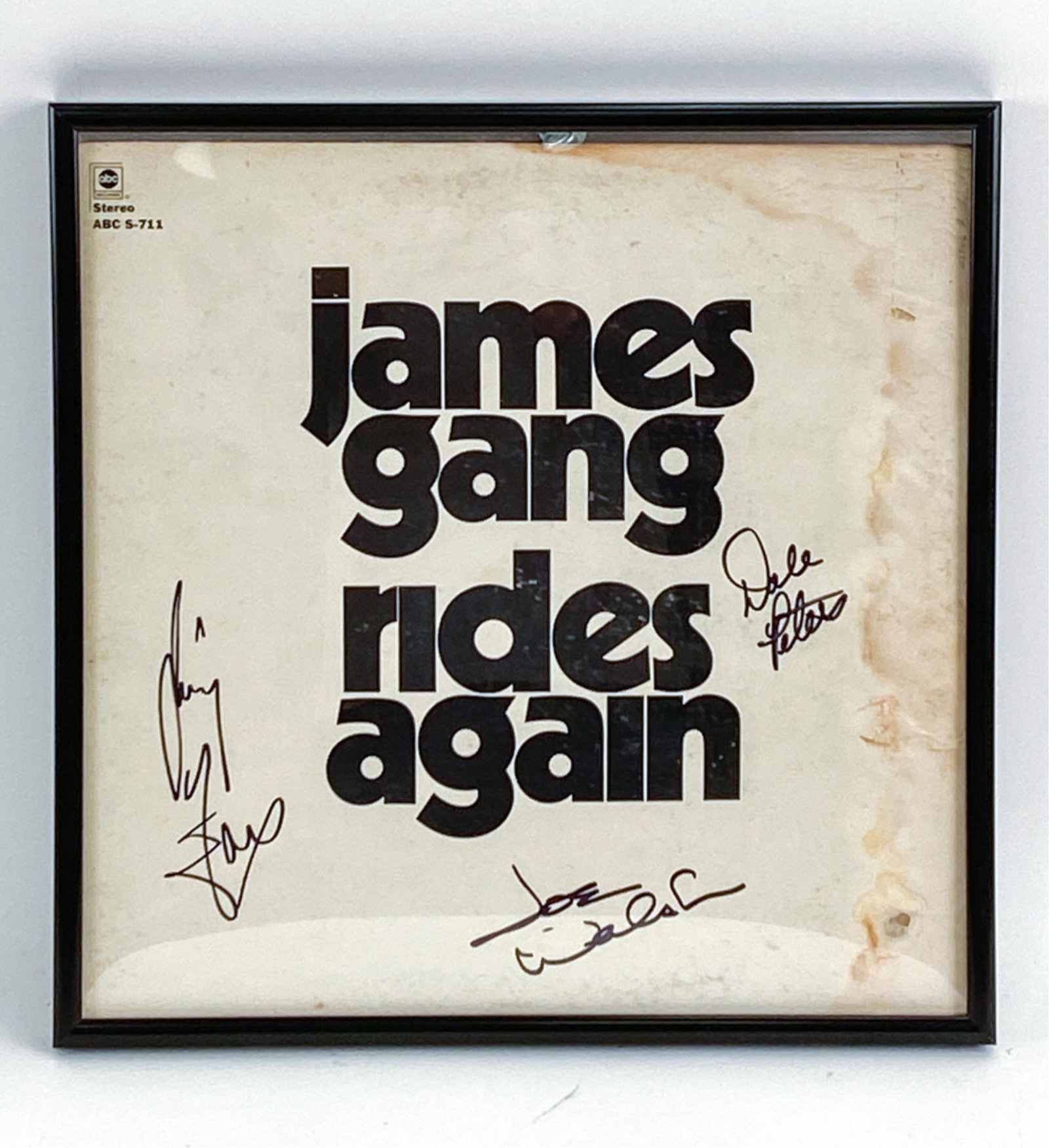 JAMES GANG RIDES AGAIN SIGNED ALBUM (1 of 9)