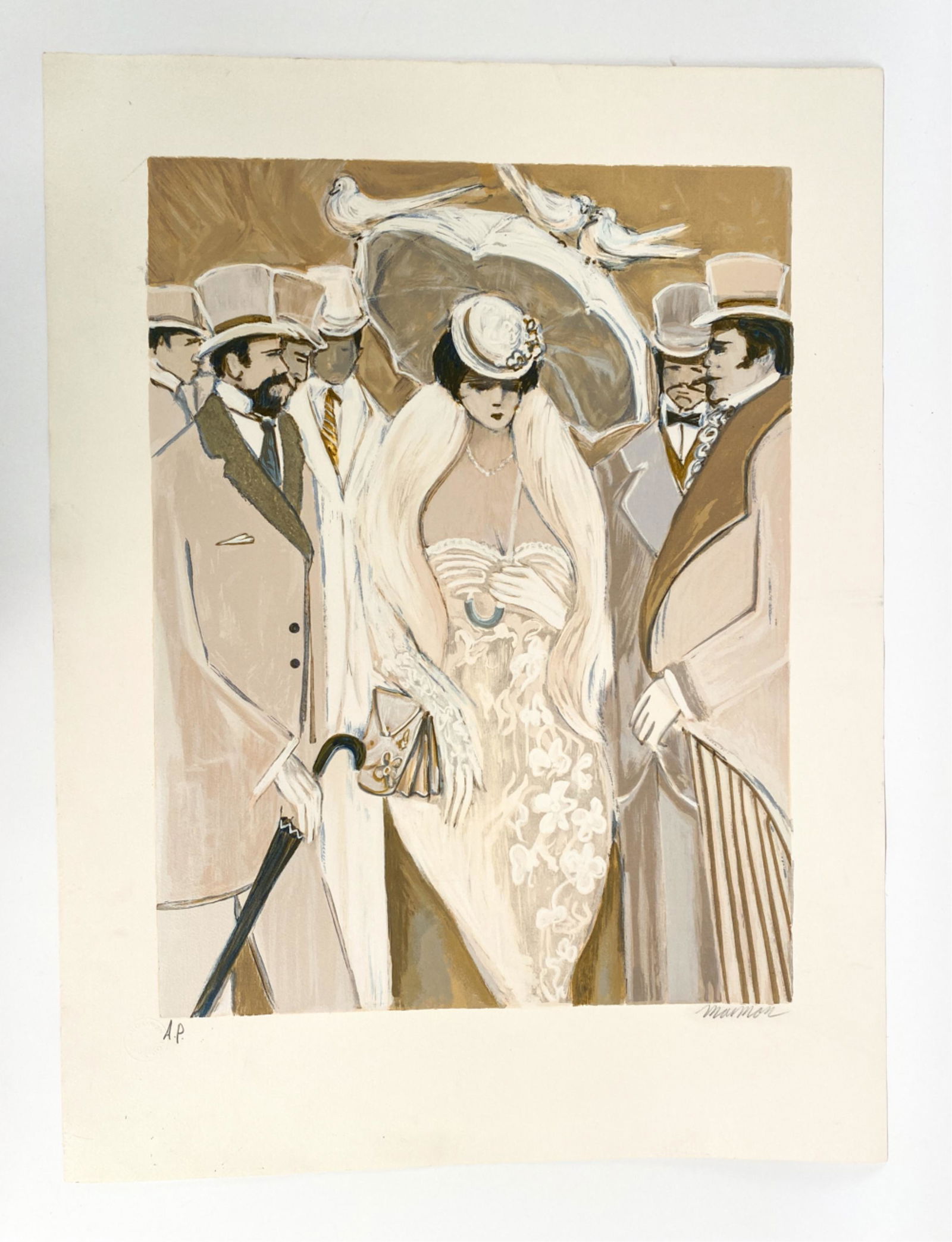 ISAAC MAIMON, FRENCH/ISRAELI (B. 1951) LITHOGRAPH (1 of 9)