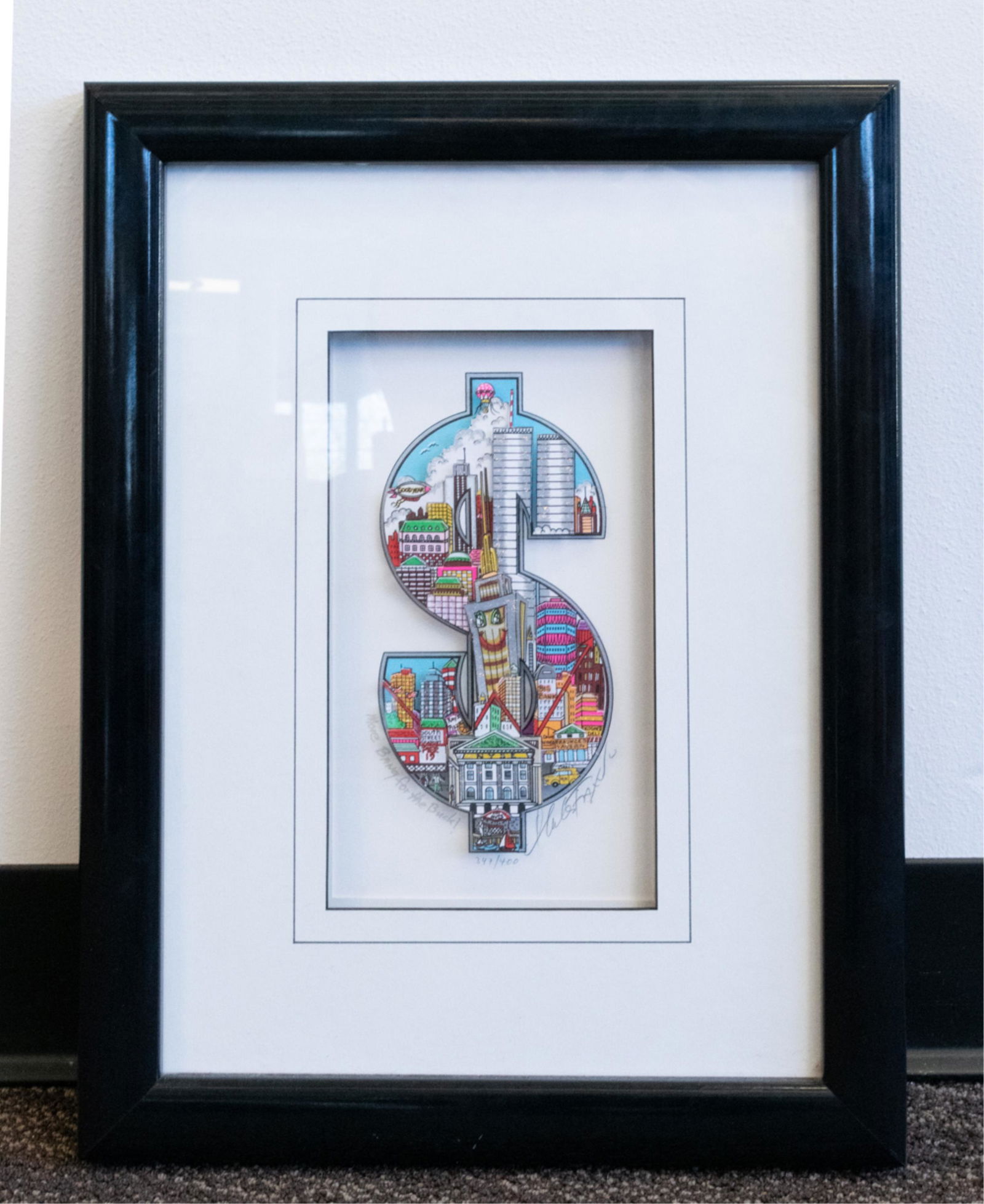 CHARLES FAZZINO (B. 1955) 3-D SERIGRAPH (1 of 9)