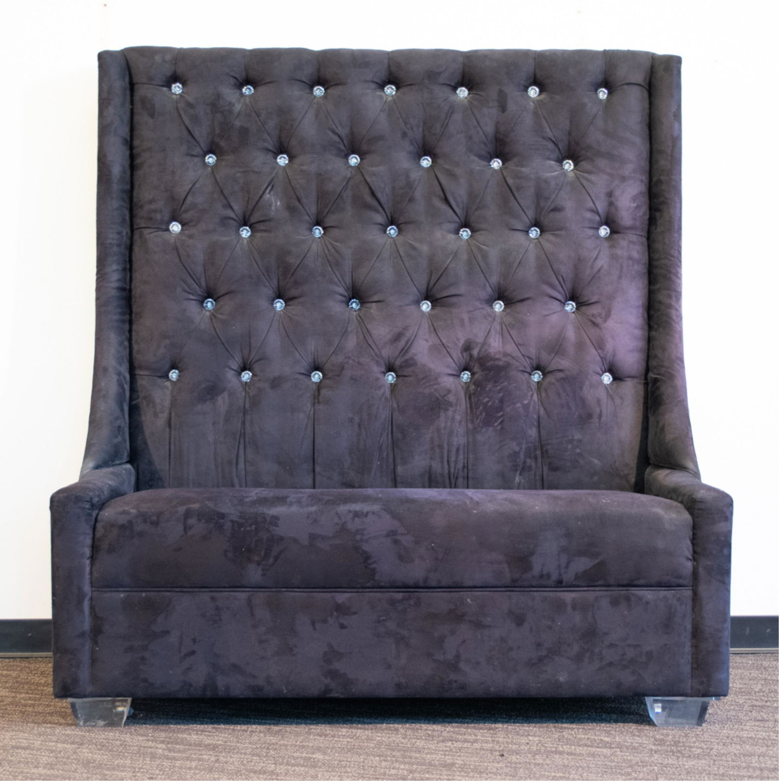 SHLOMI HAZIZA HSTUDIO SUEDE BANQUETTE SOFA (1 of 14)