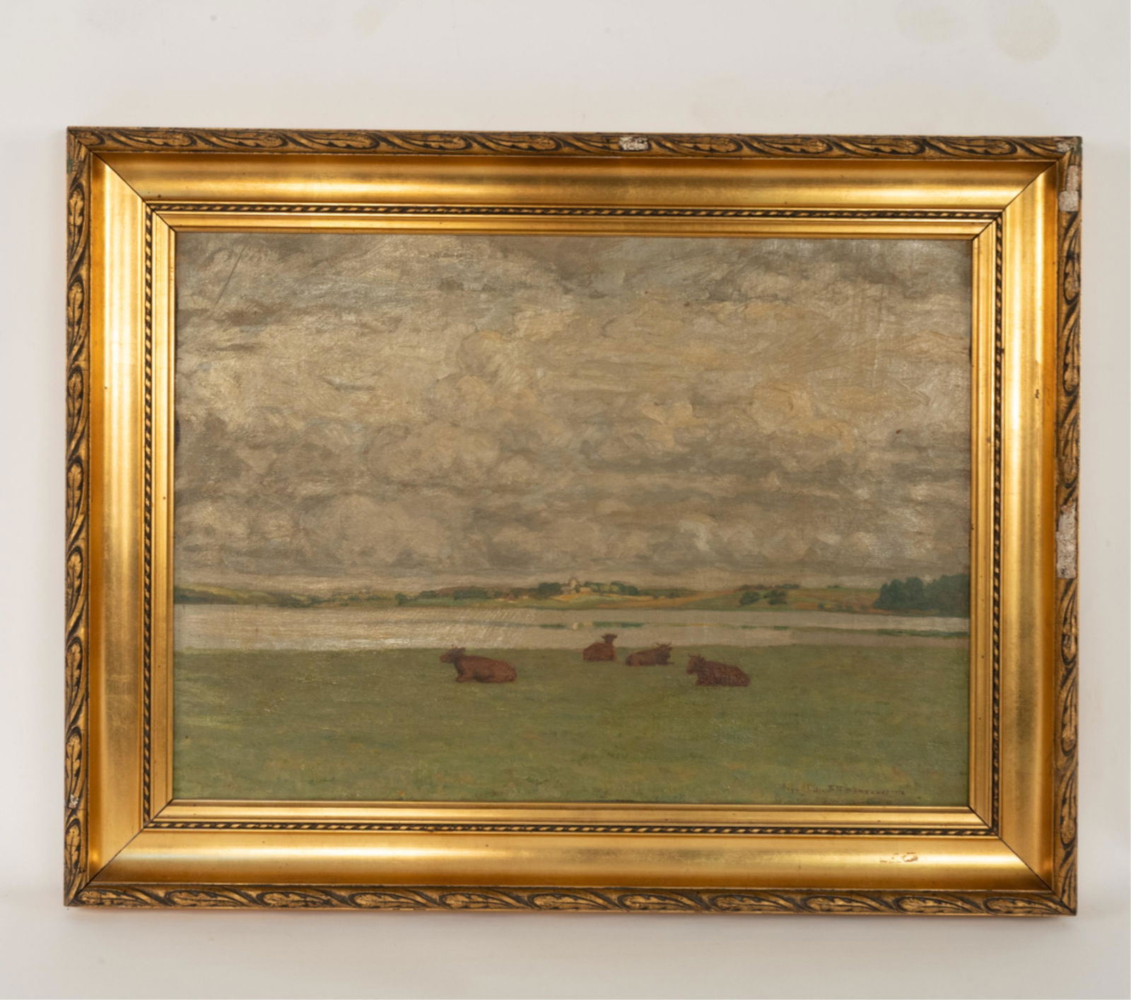 AAGE TROLLE BLUMENSAADT, DANISH (1889-1939) O/C (1 of 9)