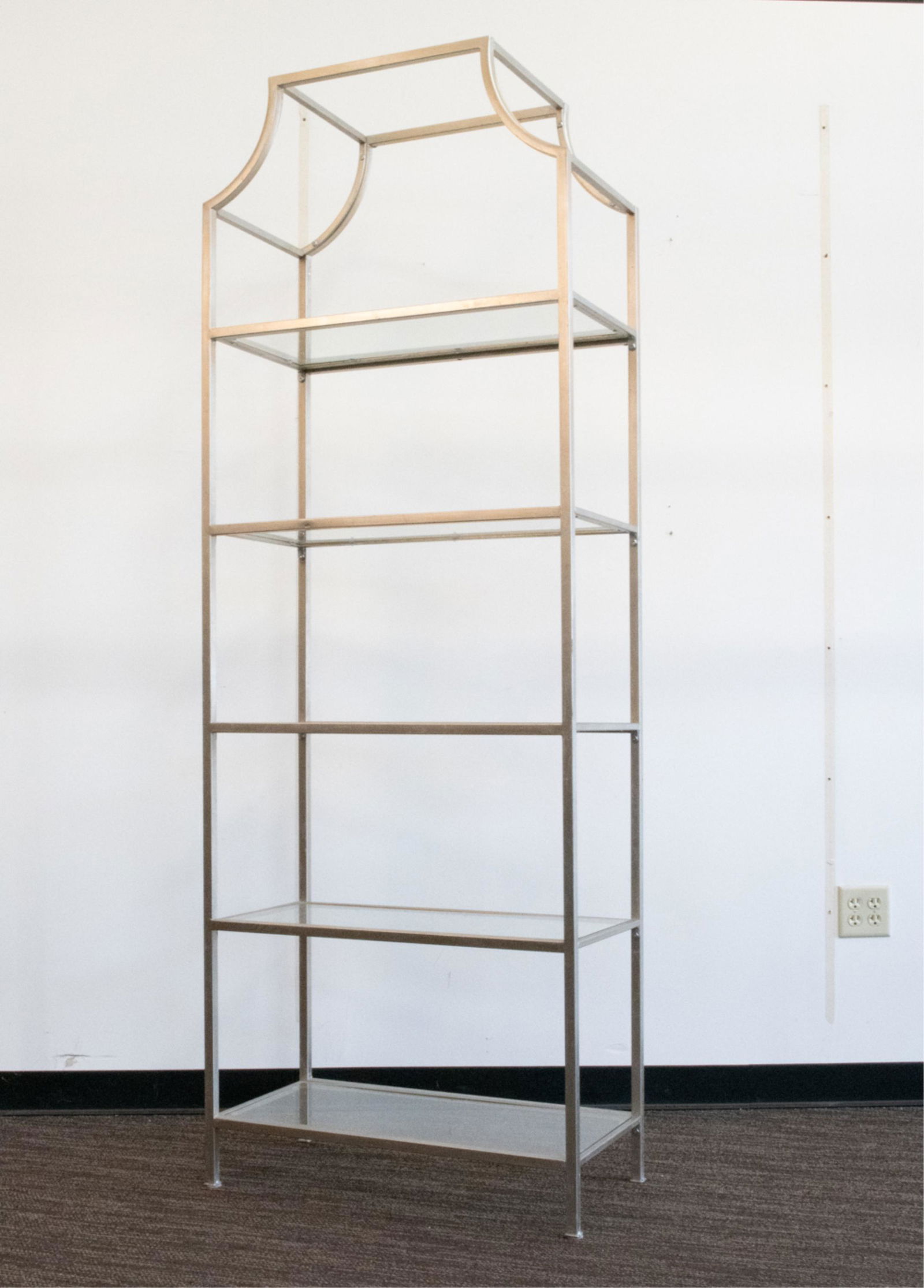 UTTERMOST AURELIE SILVERED PAGODA ETAGERE (1 of 11)