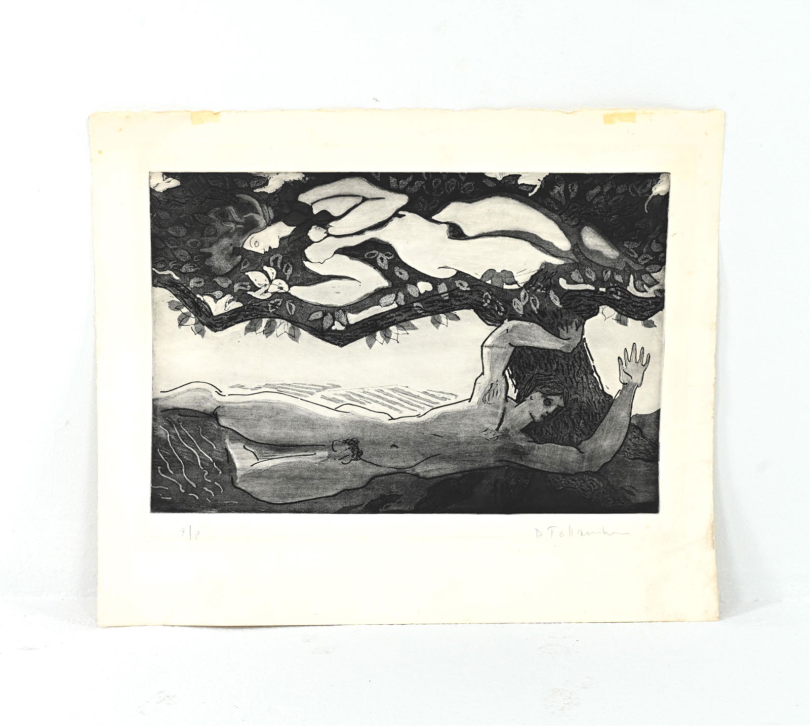 MID-20TH C. DRYPOINT ETCHING A/P (1 of 6)