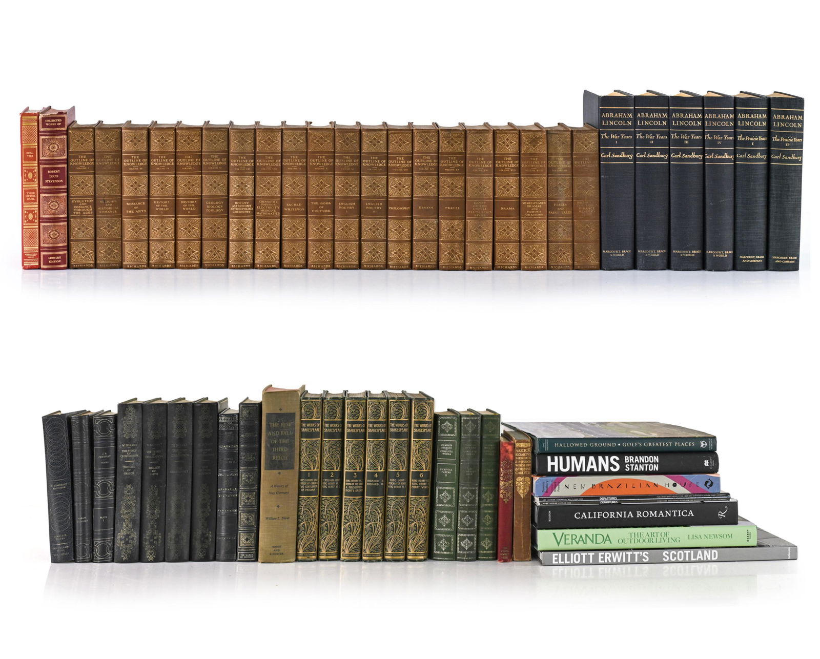 COFFEE TABLE & VINTAGE CLOTHBOUND BOOKS (1 of 20)