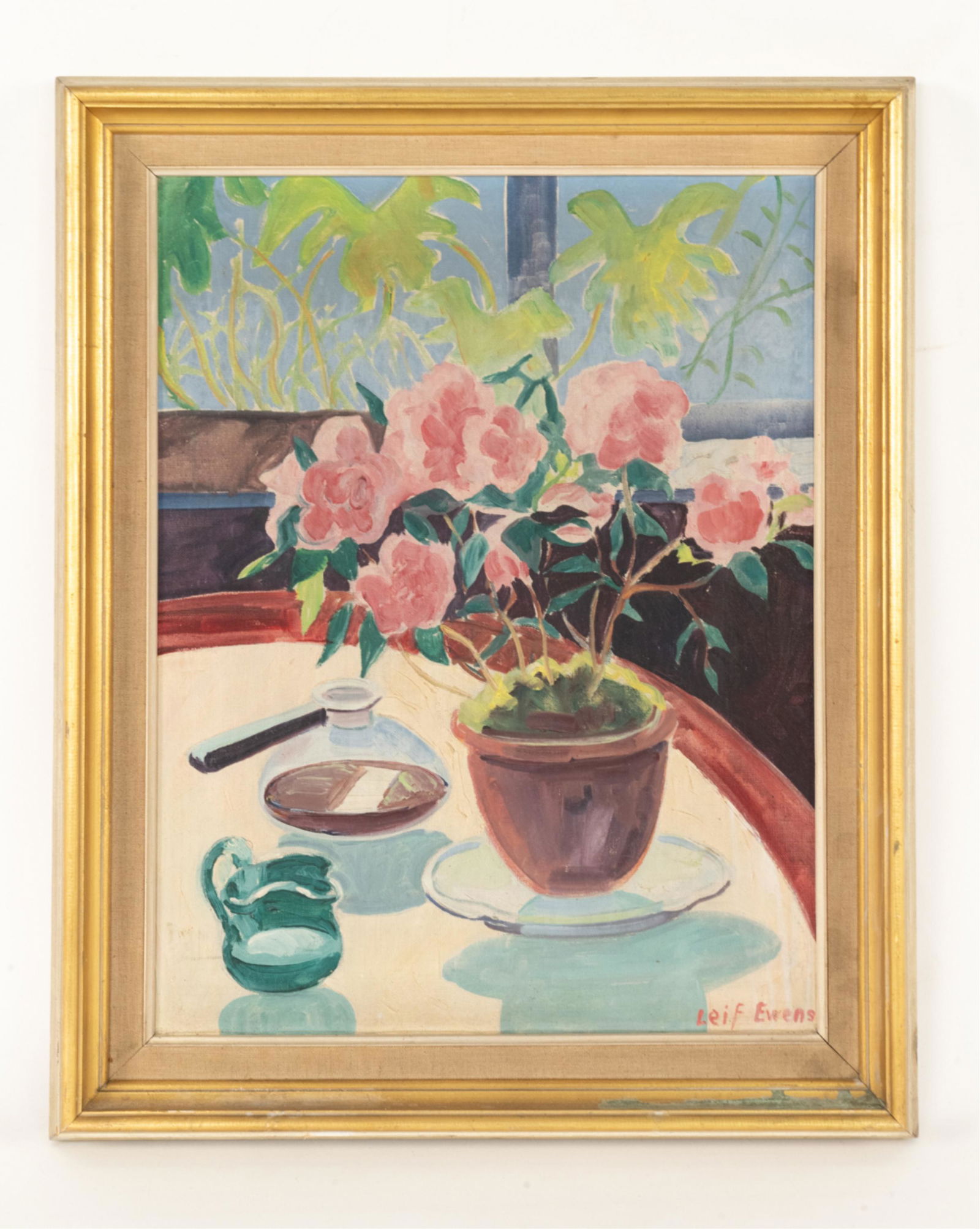 LEIF EWENS, DANISH (1914-2001) O/C STILL LIFE (1 of 7)