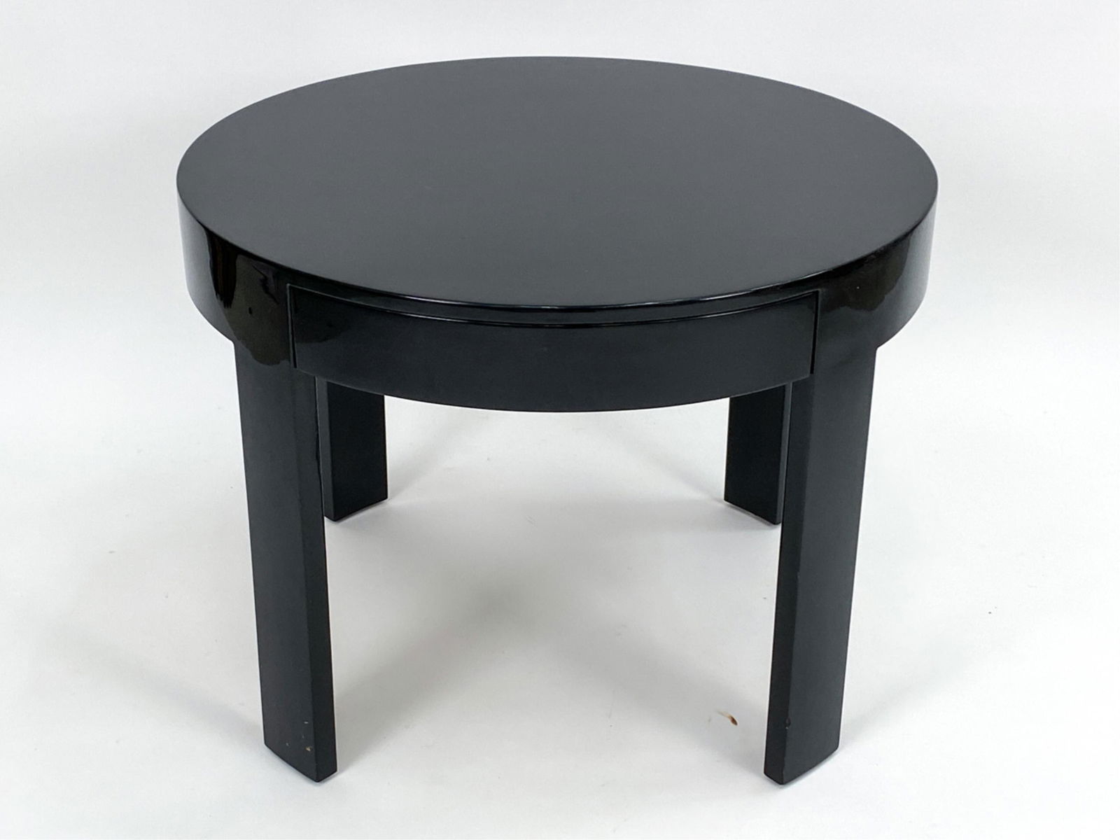 RALPH LAUREN CITY MODERN BLACK LACQUER TABLE (1 of 7)