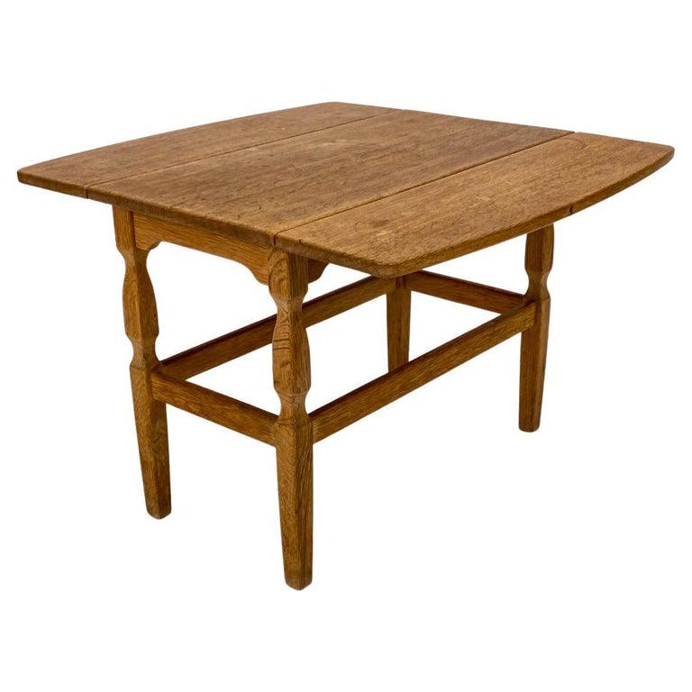 HENNING KJAERNULF OAK DROP LEAF SIDE TABLE (1 of 13)