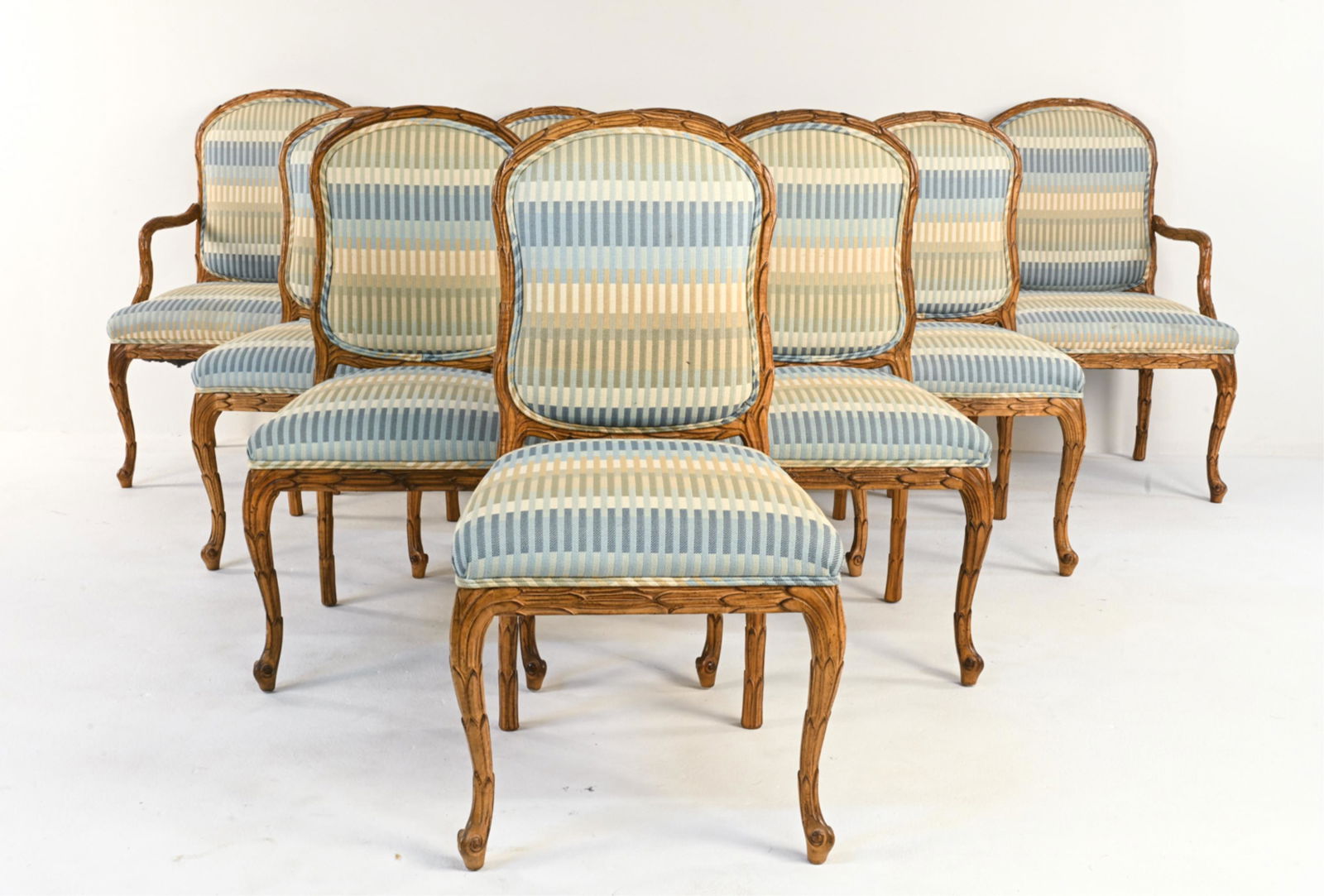 (10) MANNER OF SERGE ROCHE PALMATE DINING CHAIRS (1 of 11)